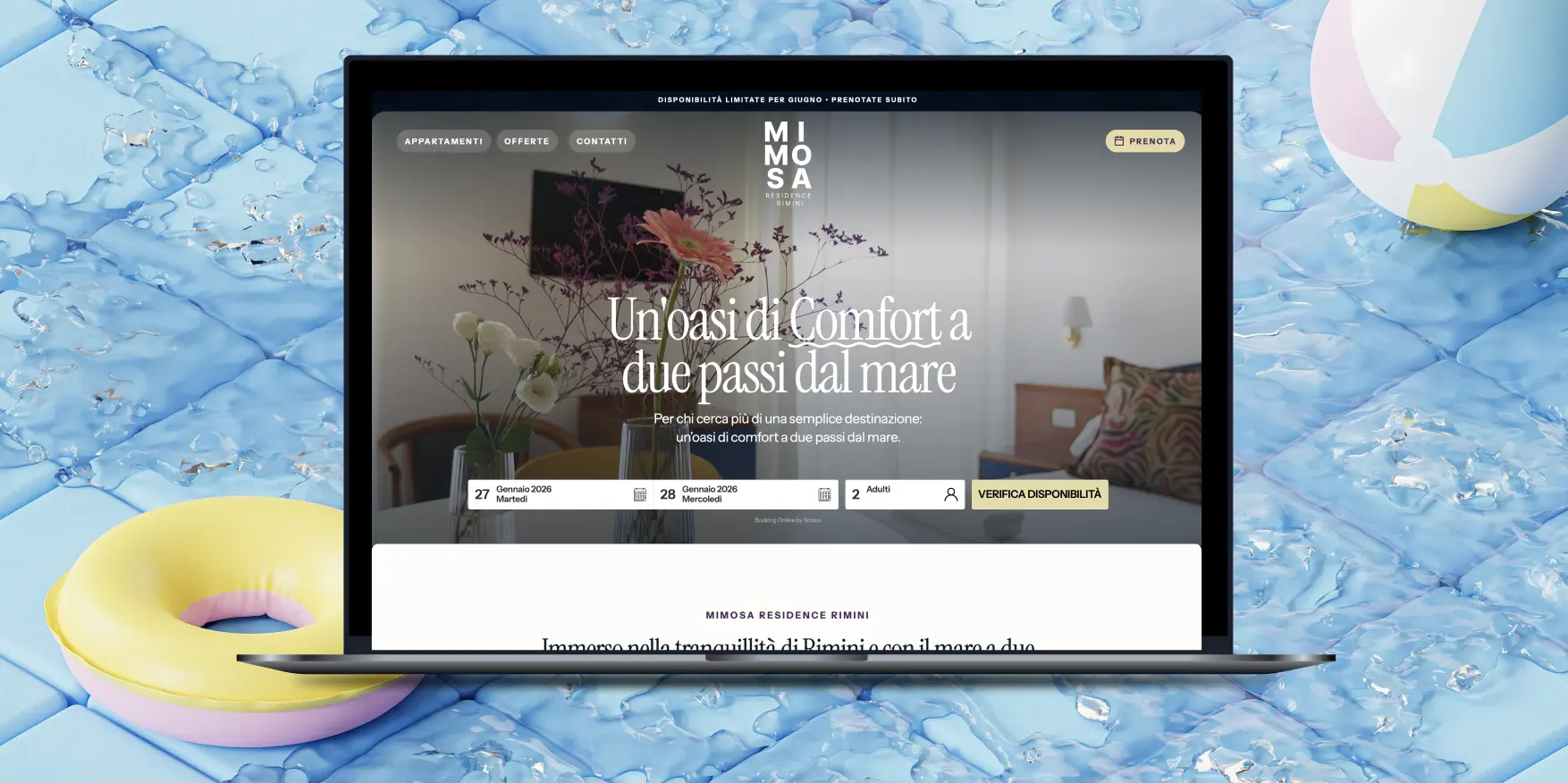SEO & AI: Il caso Residence Mimosa Rimini