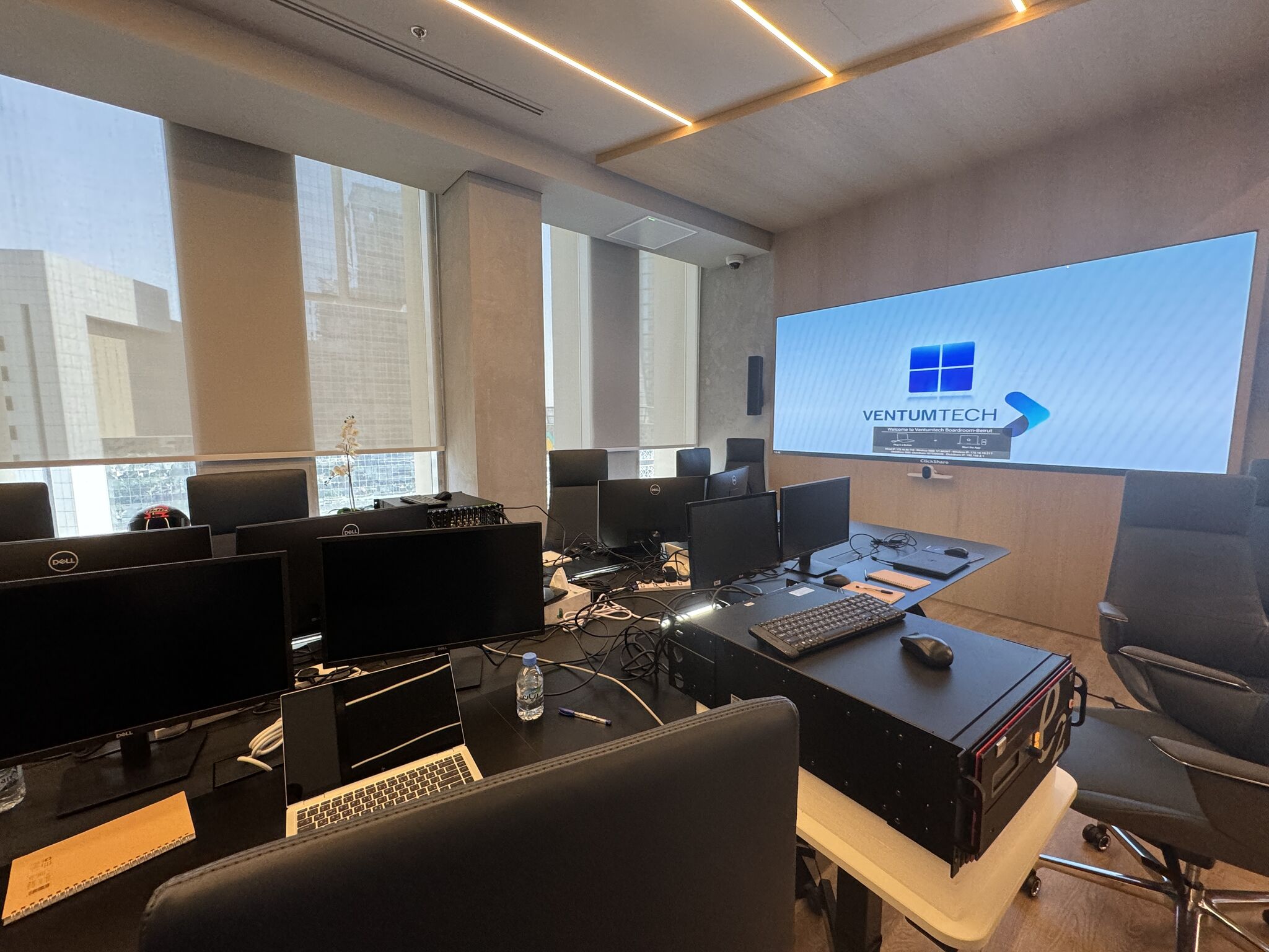 Barco Event Master training session with Al Jazeera at Ventum Tech