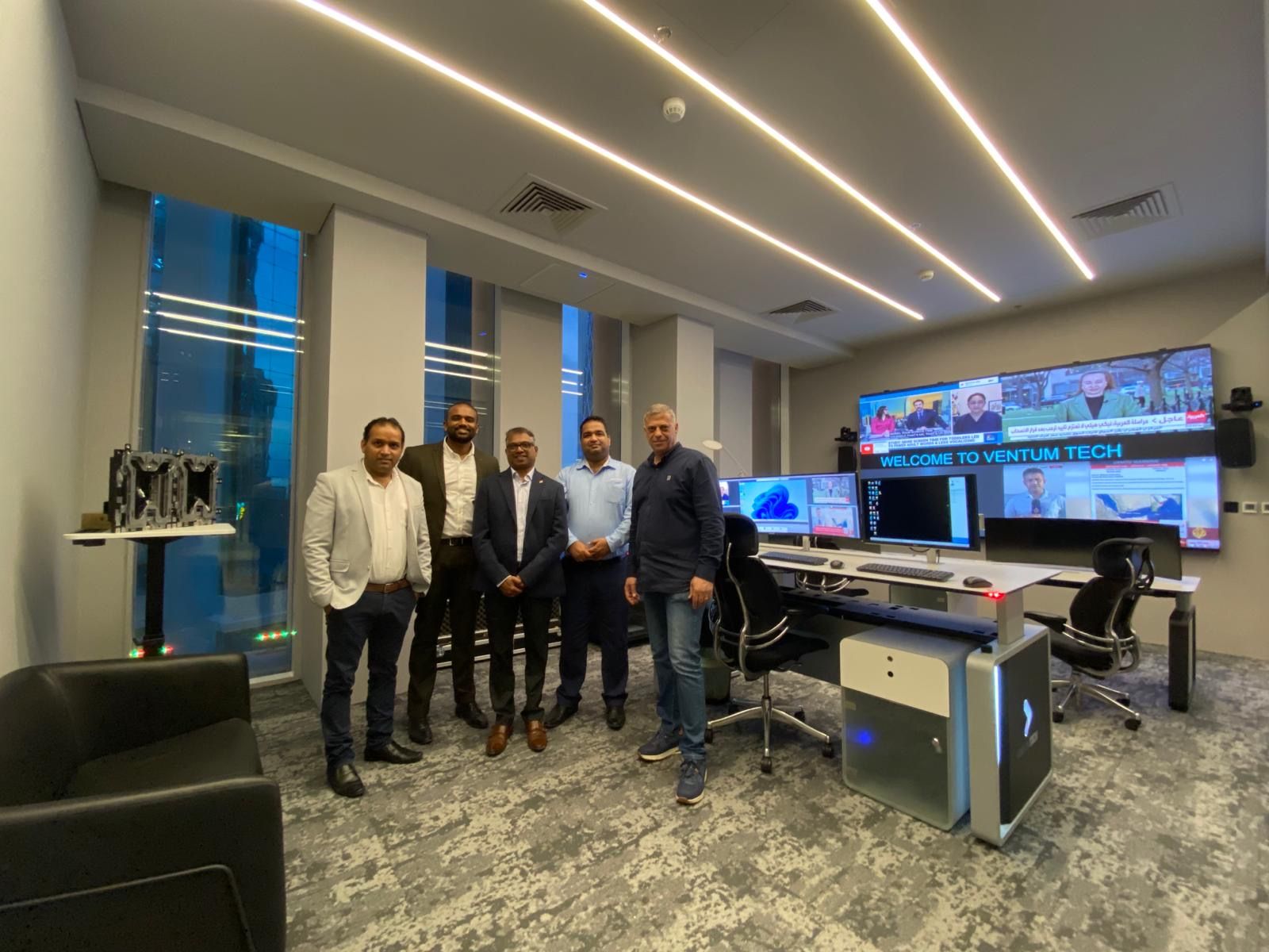 AVIXA delegation visiting Ventum Tech's Experience Centre