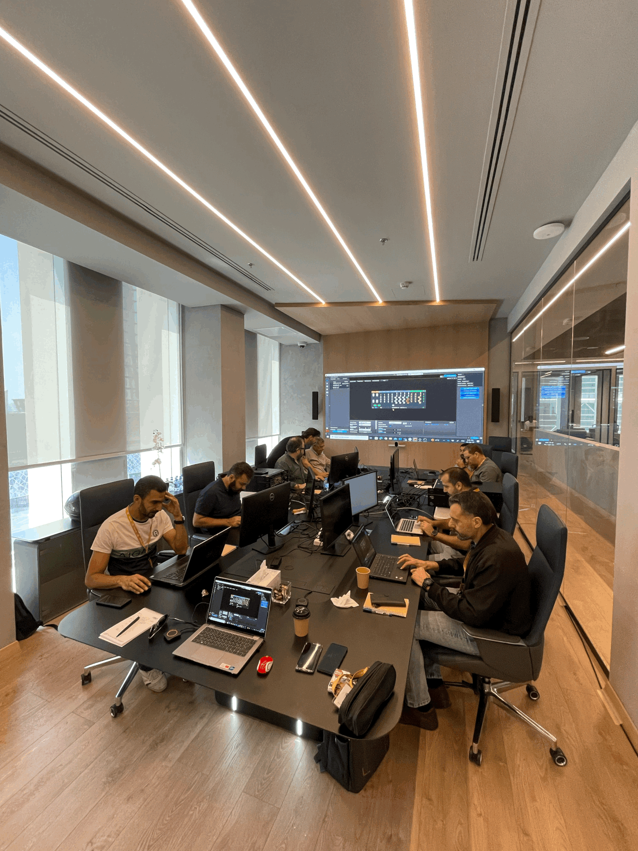 Barco Event Master training session with Al Jazeera at Ventum Tech