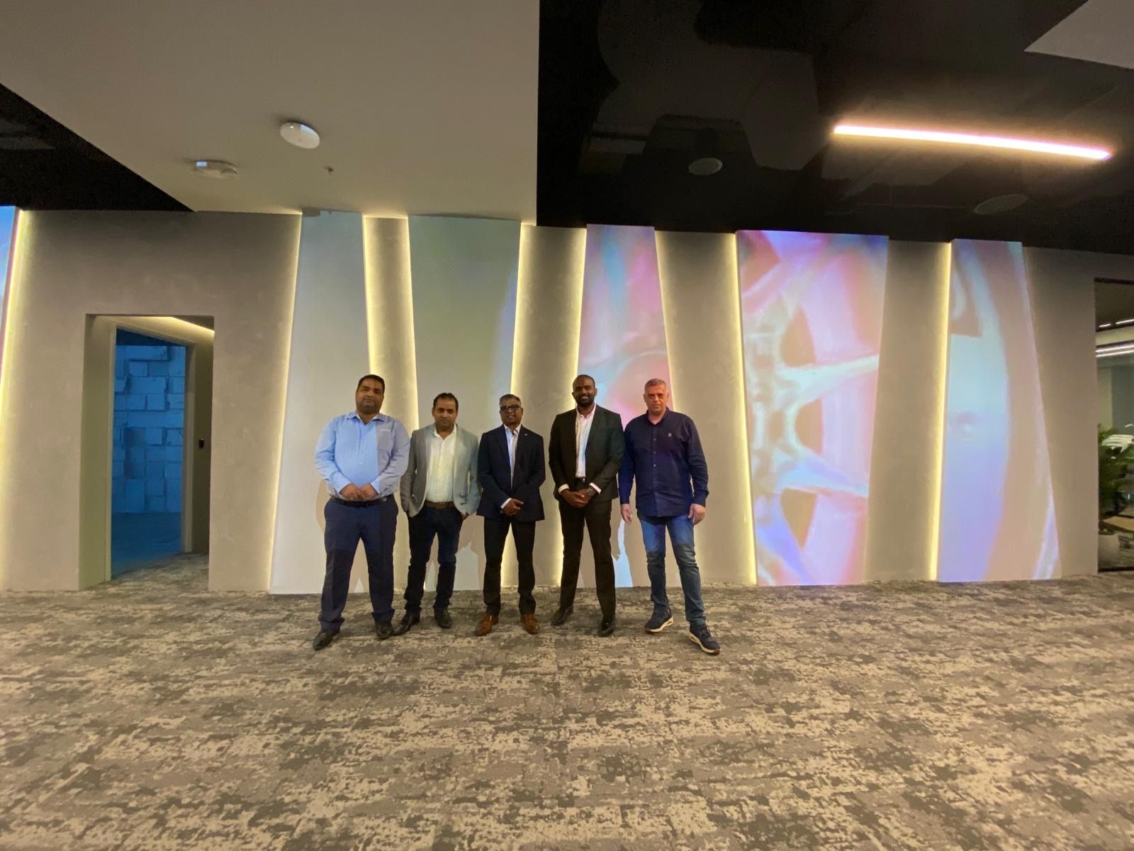 AVIXA delegation visiting Ventum Tech's Experience Centre
