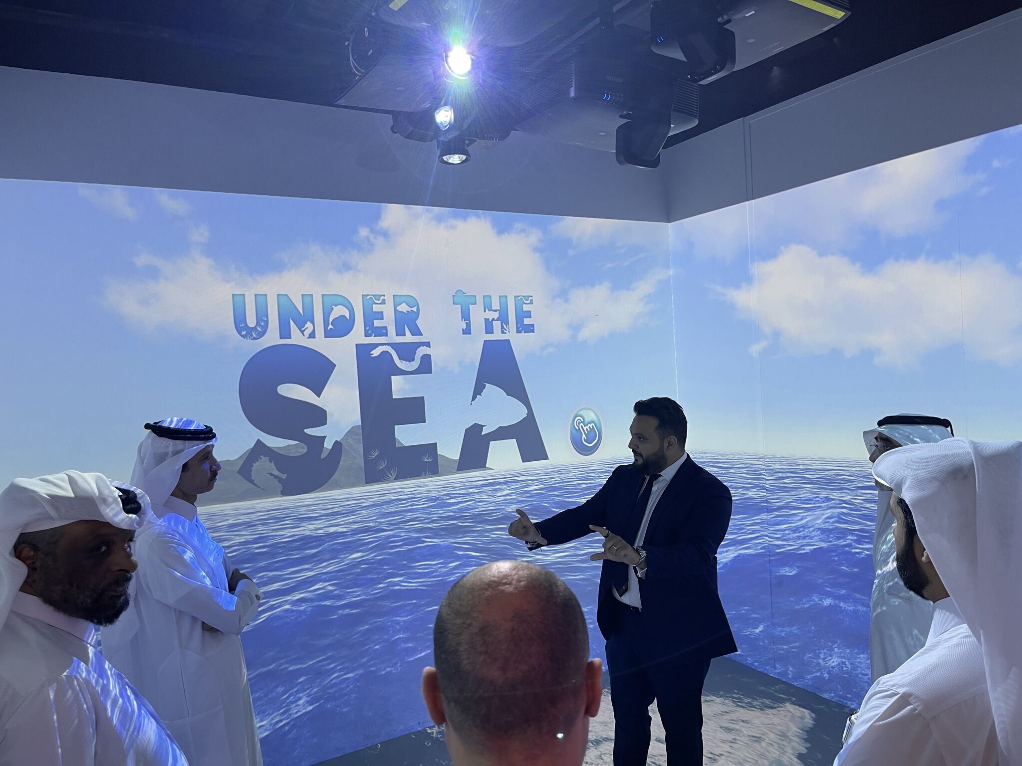 General Authority of Customs delegation visiting Ventum Tech's Experience Centre