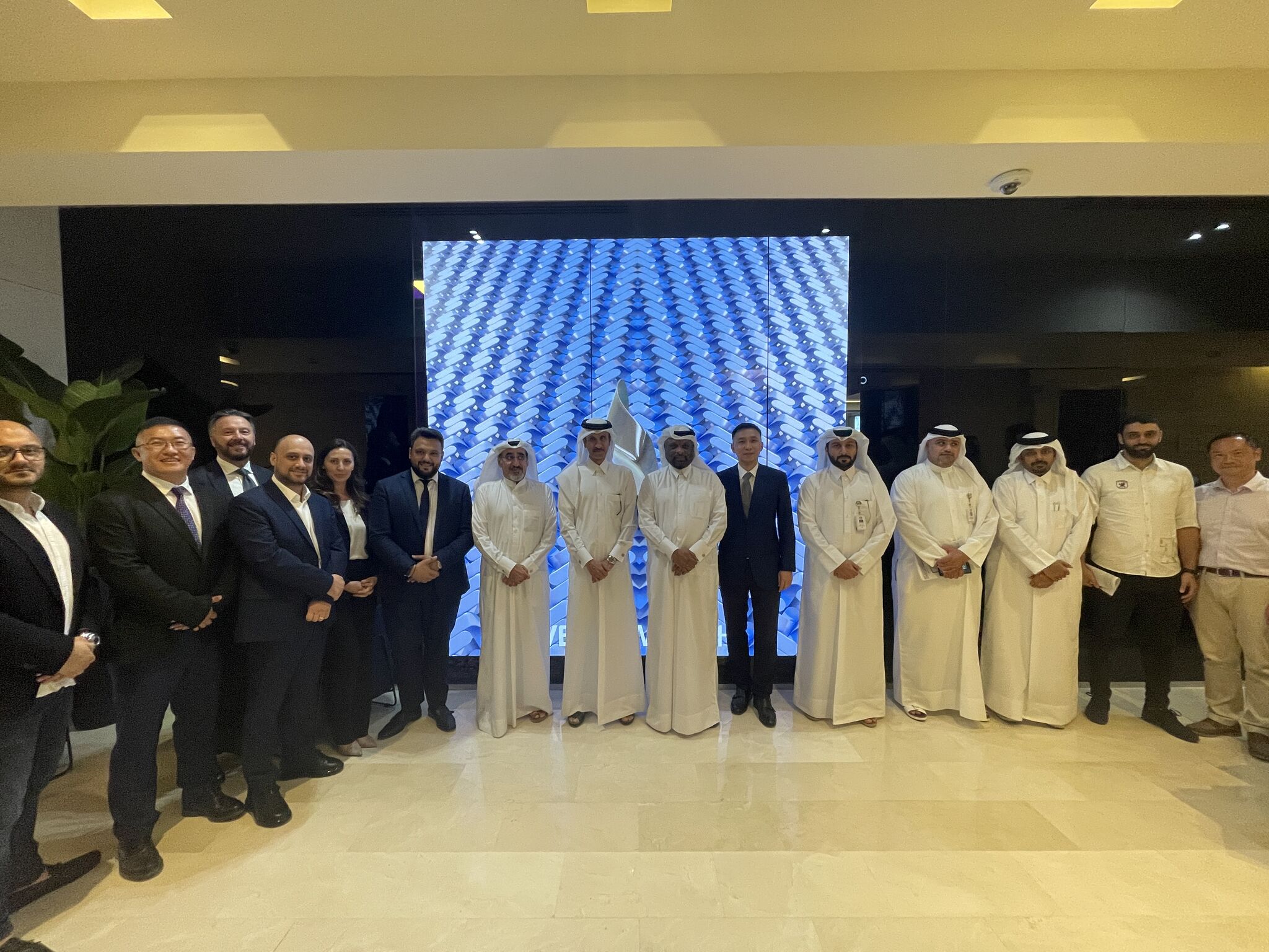 General Authority of Customs delegation visiting Ventum Tech's Experience Centre