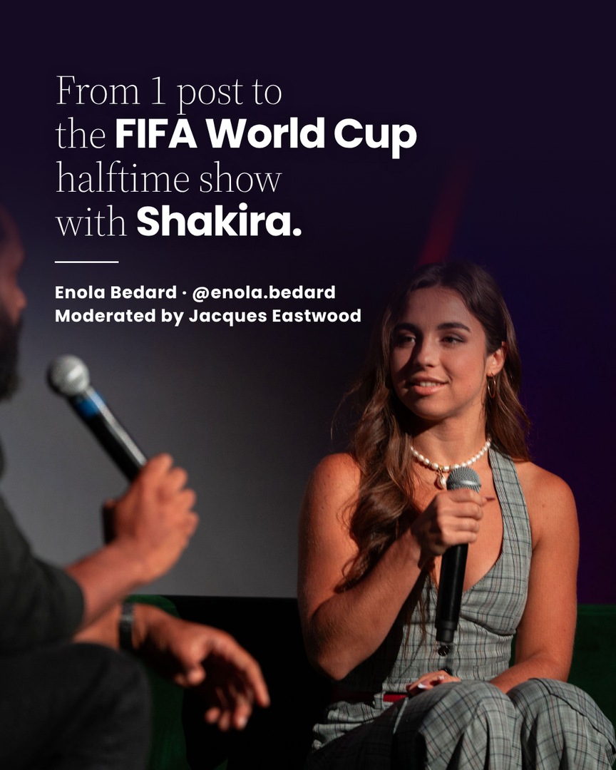 From 1 post to the FIFA World Cup halftime show with Shakira