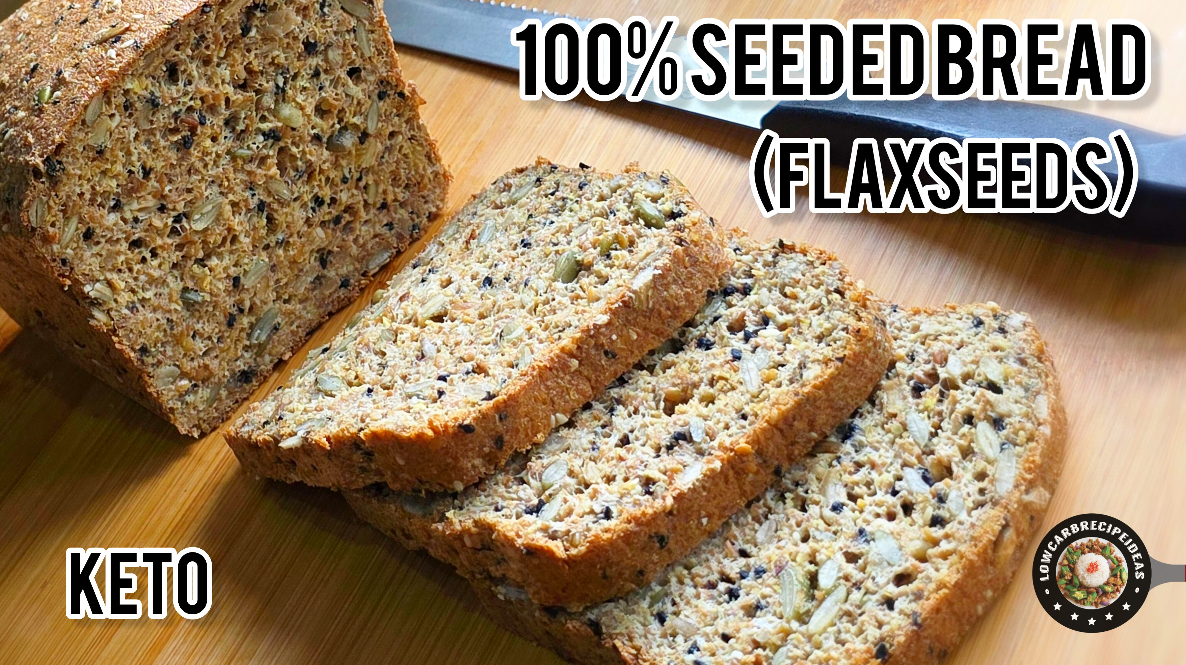 100% Seeded Bread (Flaxseeds)