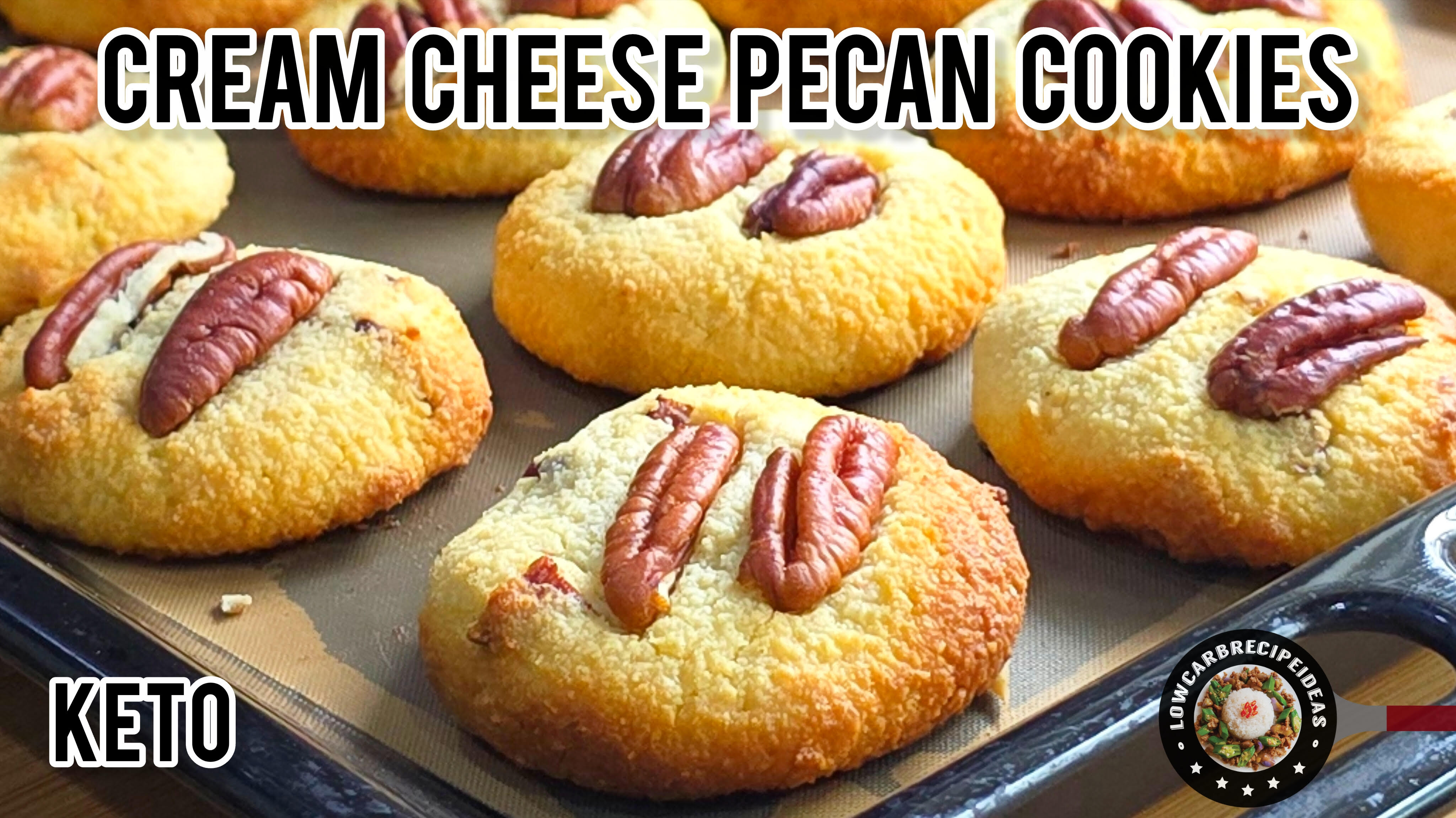 Cream Cheese Pecan Cookies