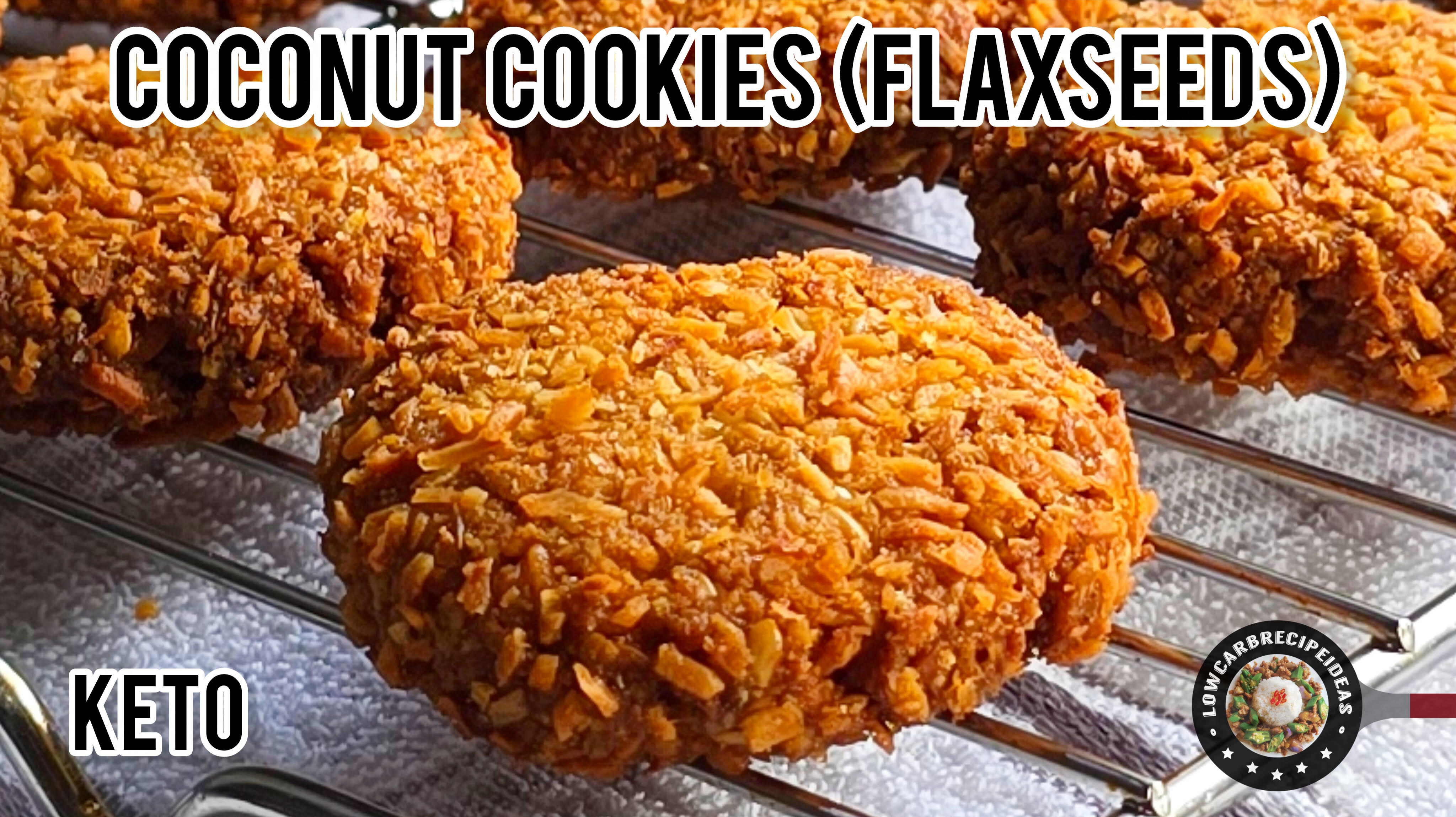 Coconut Cookies (Flaxseed)