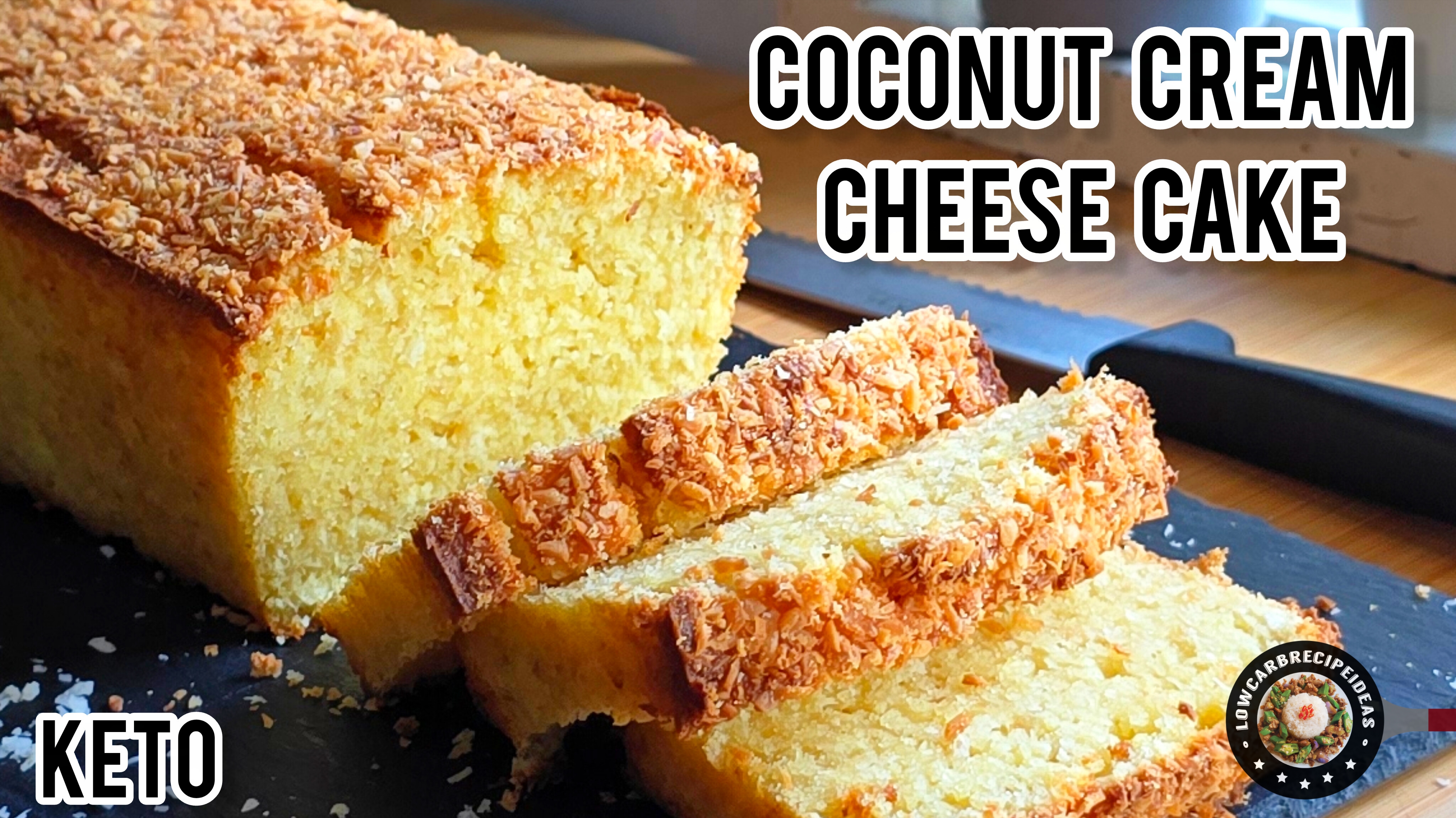 Coconut Cream Cheese Cake