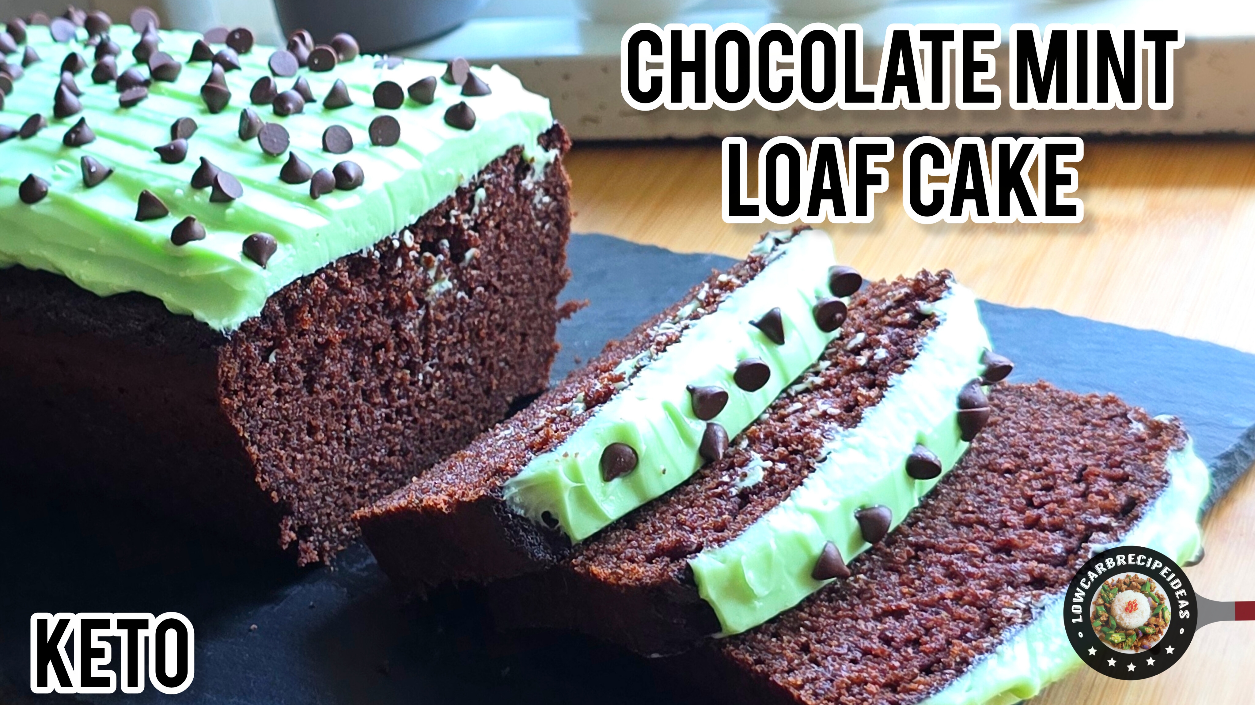 Chocolate Mint Loaf Cake