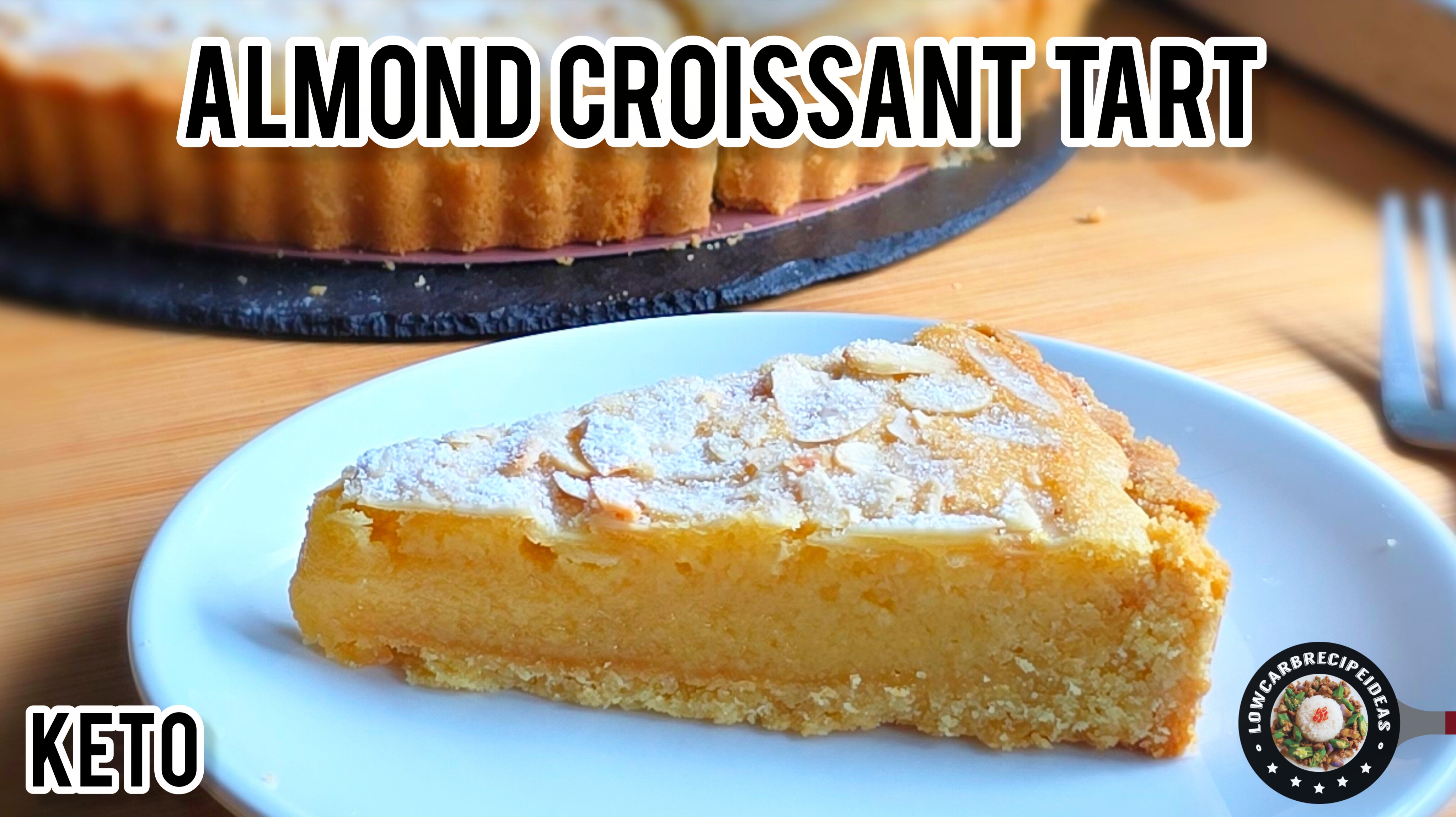 Almond Croissant Tart