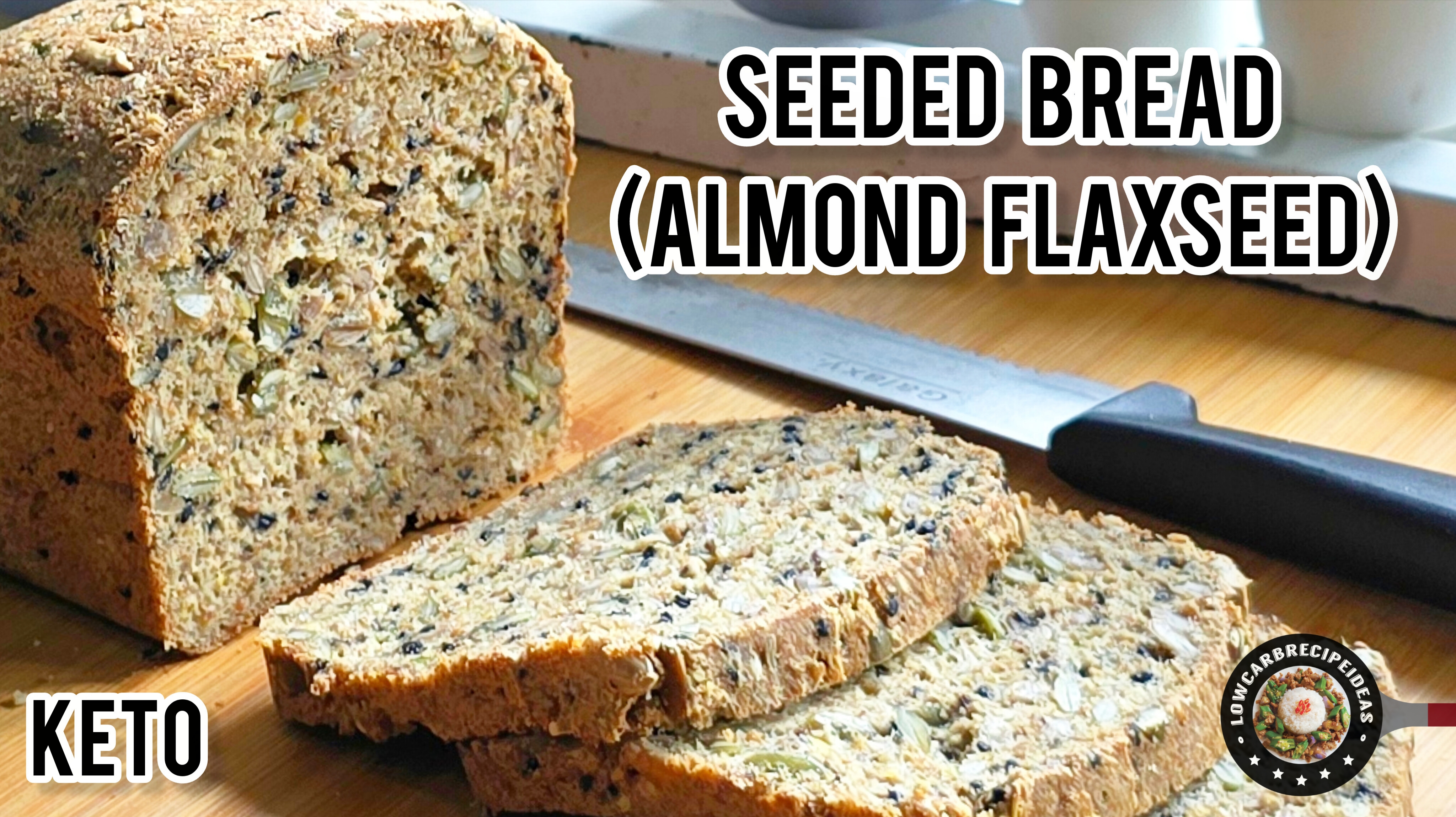 Seeded Bread (Almond Flaxseed)