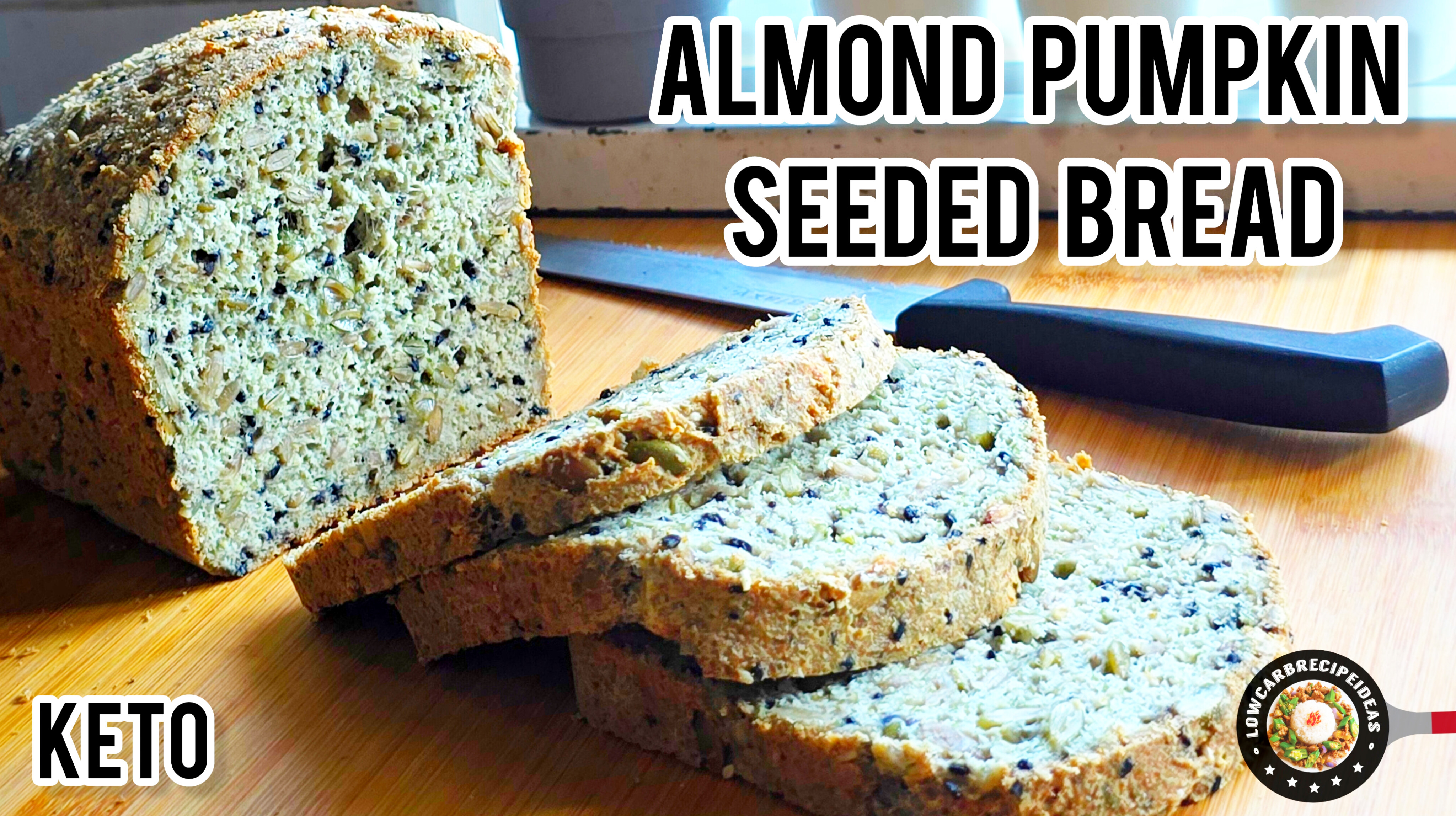 Seeded Bread (Almond Flaxseed)
