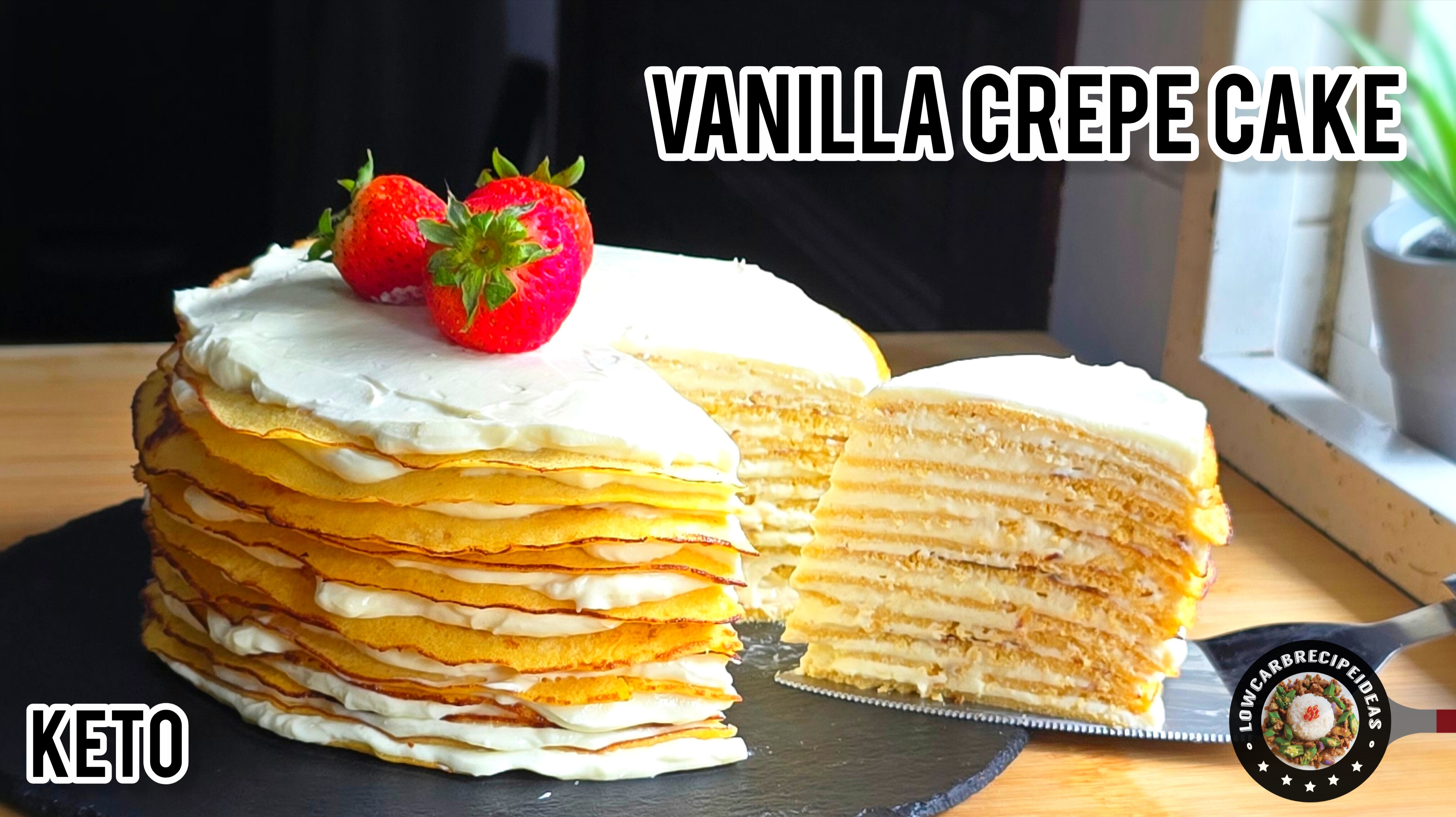 Vanilla Crepe Cake