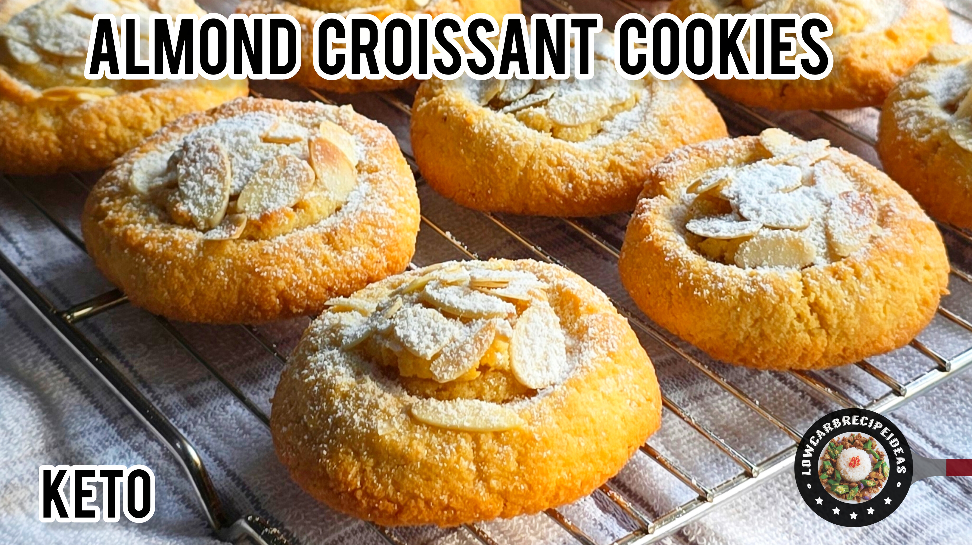 Almond Croissant Cookies