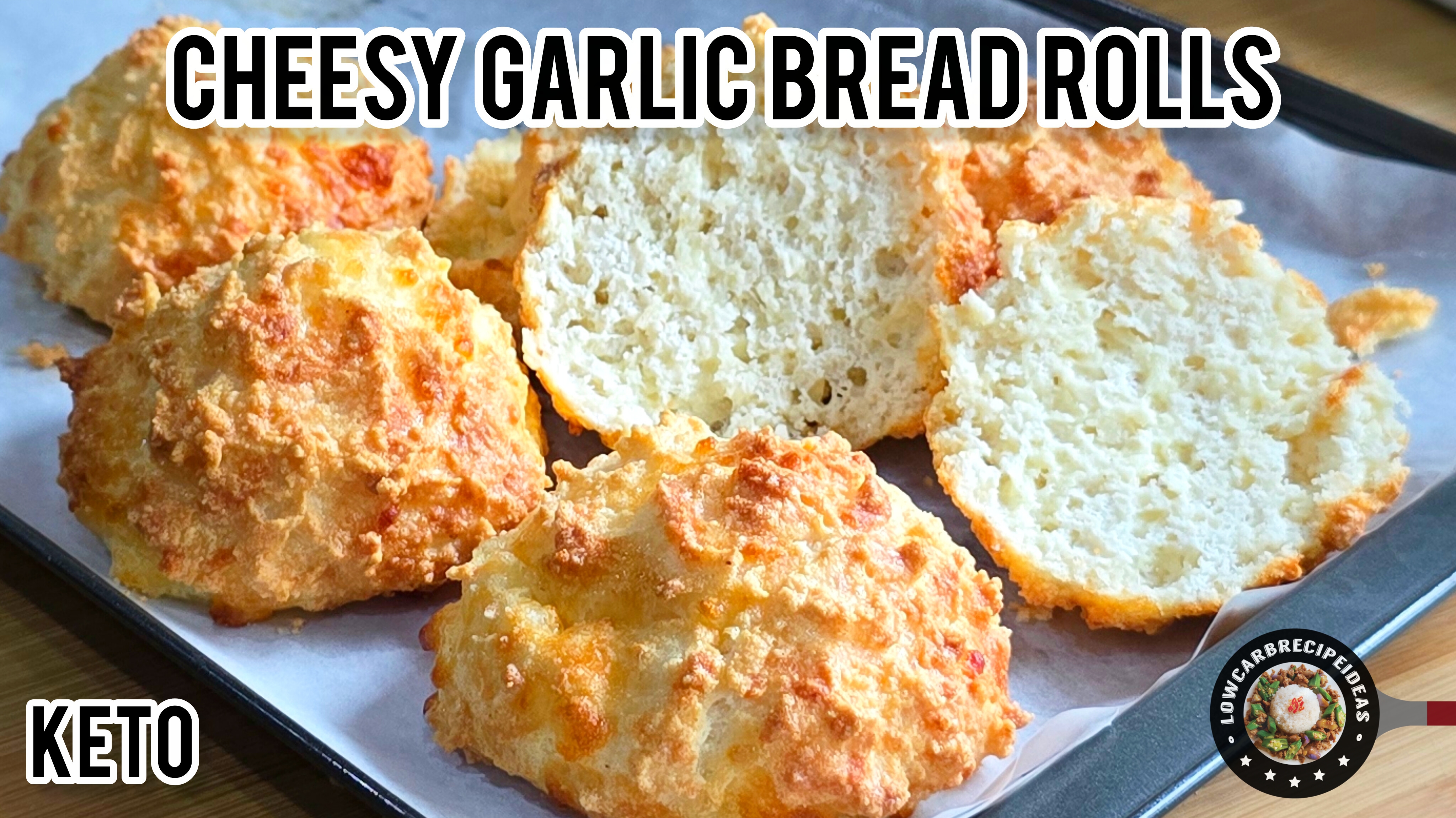 Cheesy Garlic Bread Rolls