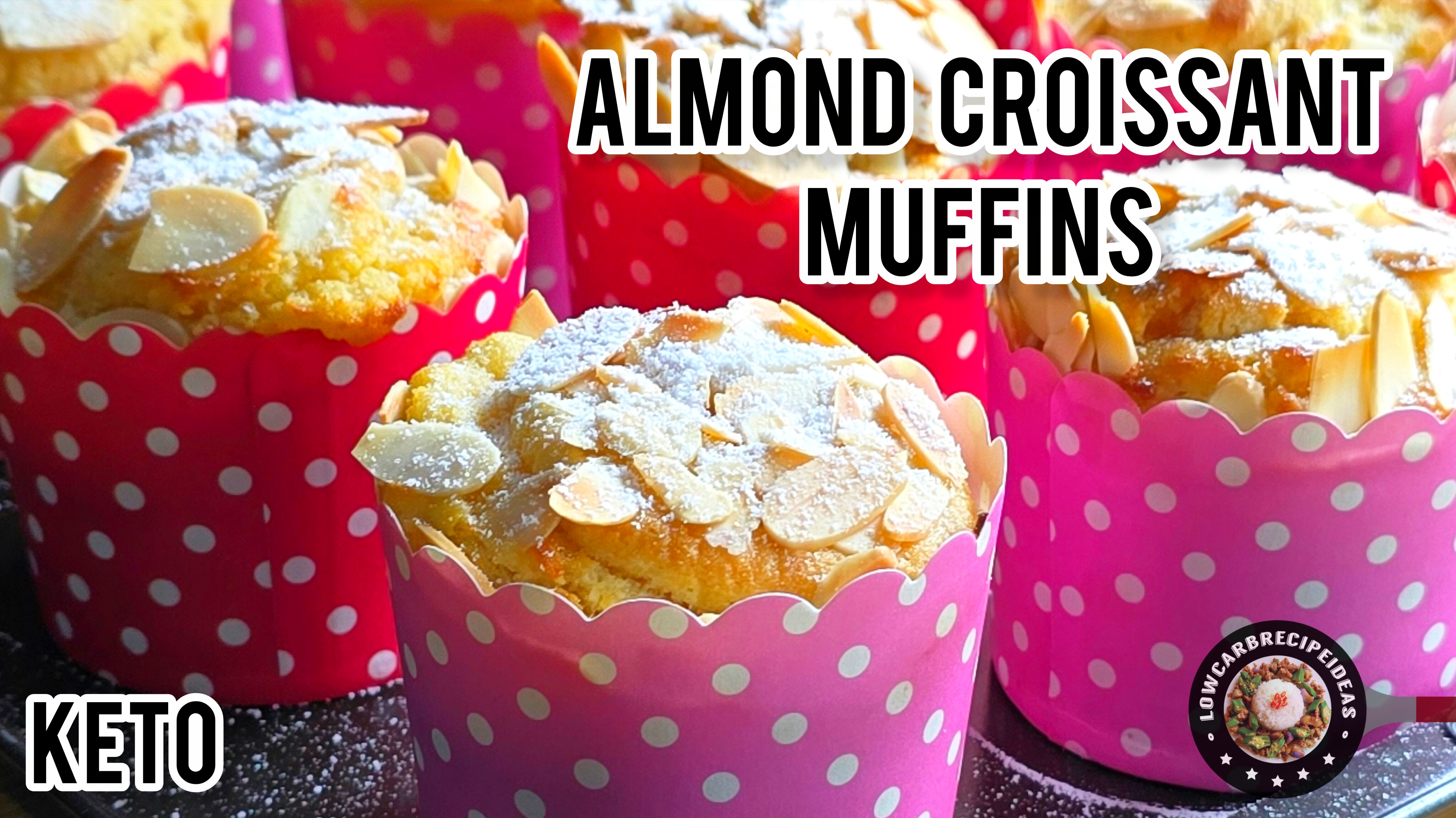 Almond Croissant Muffins