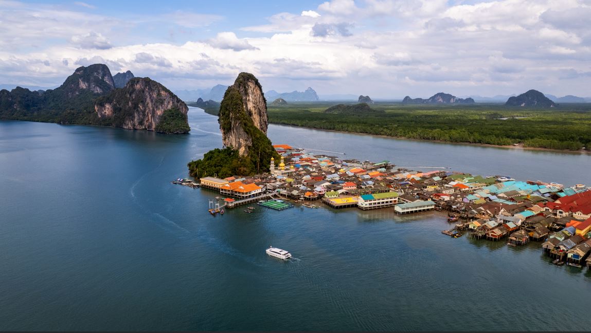 Скоростной катамаран "SEANERY" + Пхангнга + деревня морских цыган