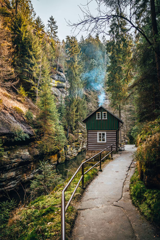 gorges of kamenice river