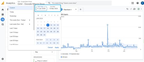 Data retention: Storing data in Google Analytics 4
