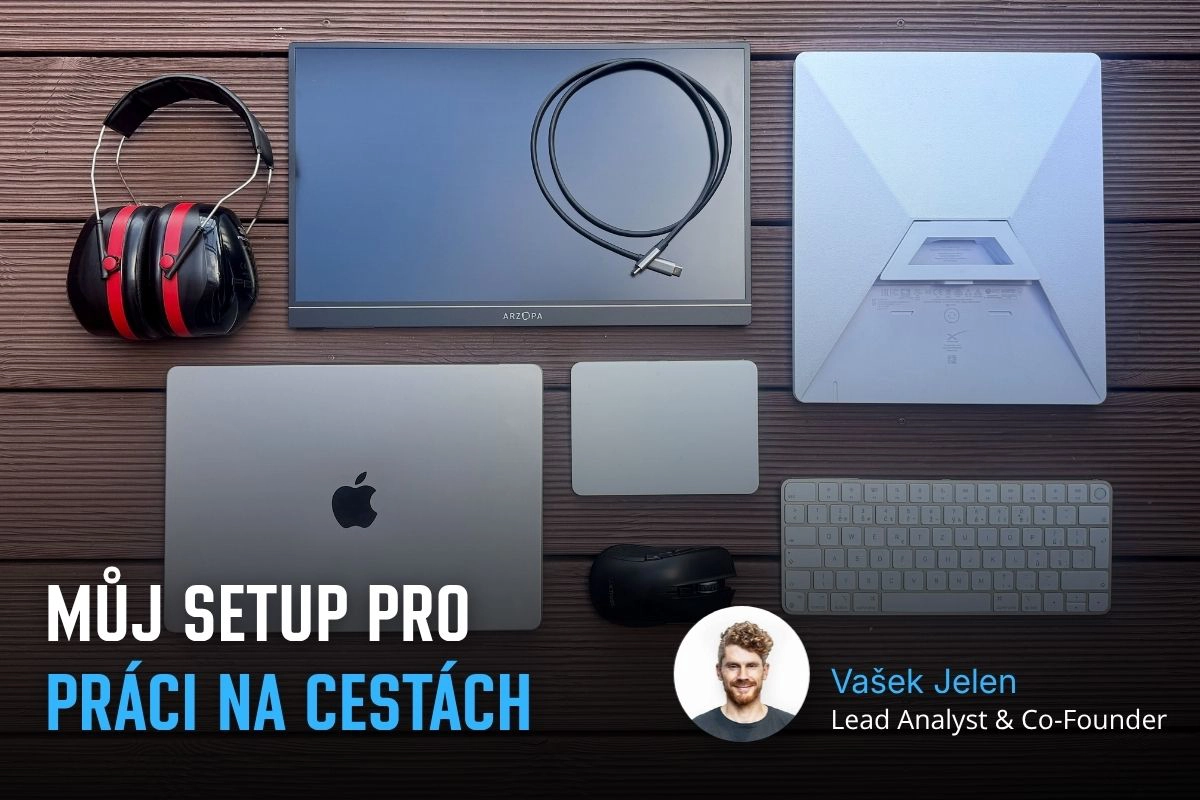Můj setup pro práci na cestách