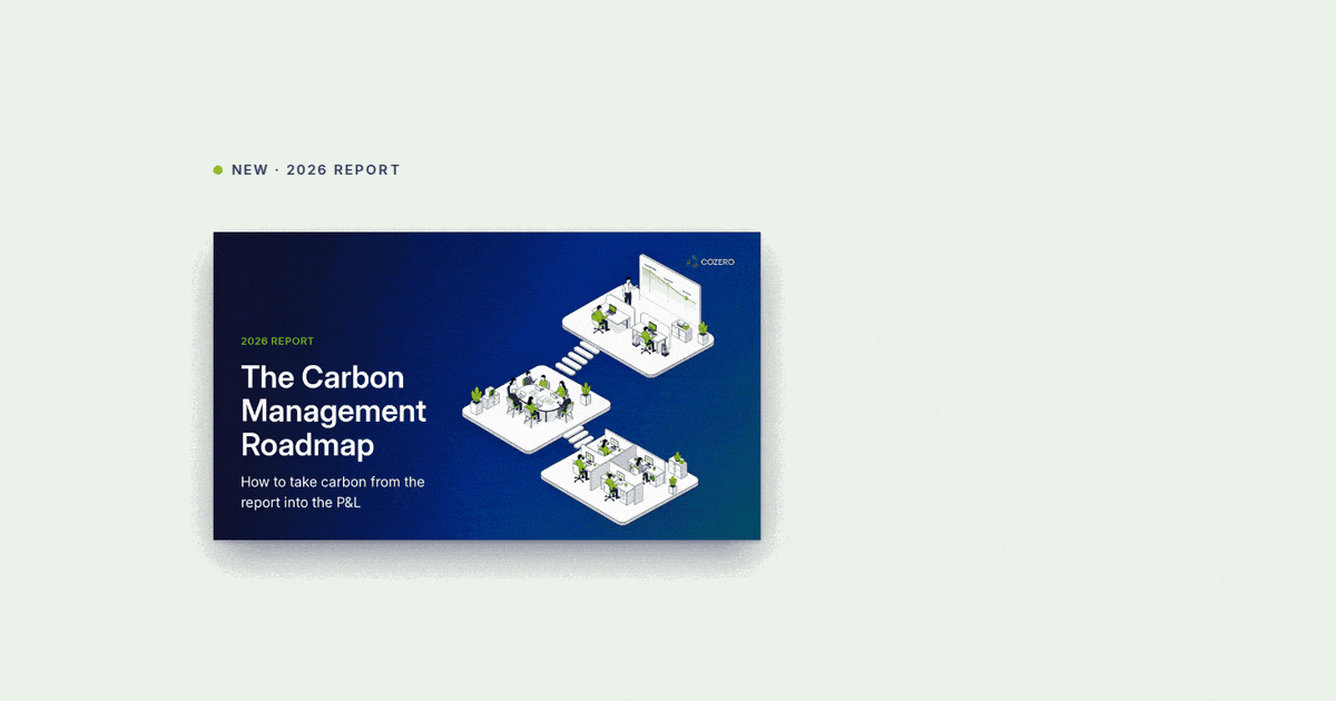 The Carbon Management Roadmap