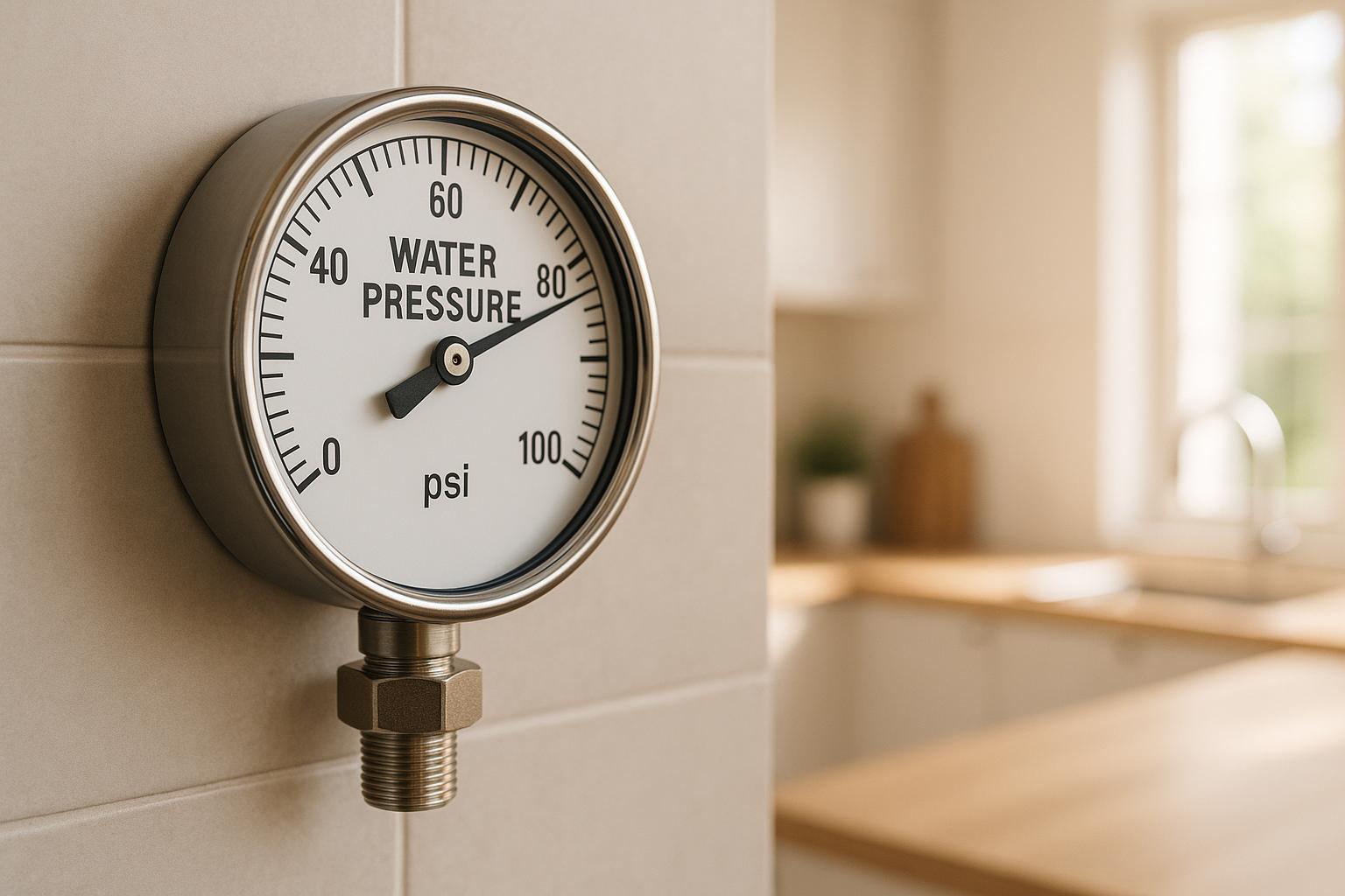 Water Pressure Checker for Your Home