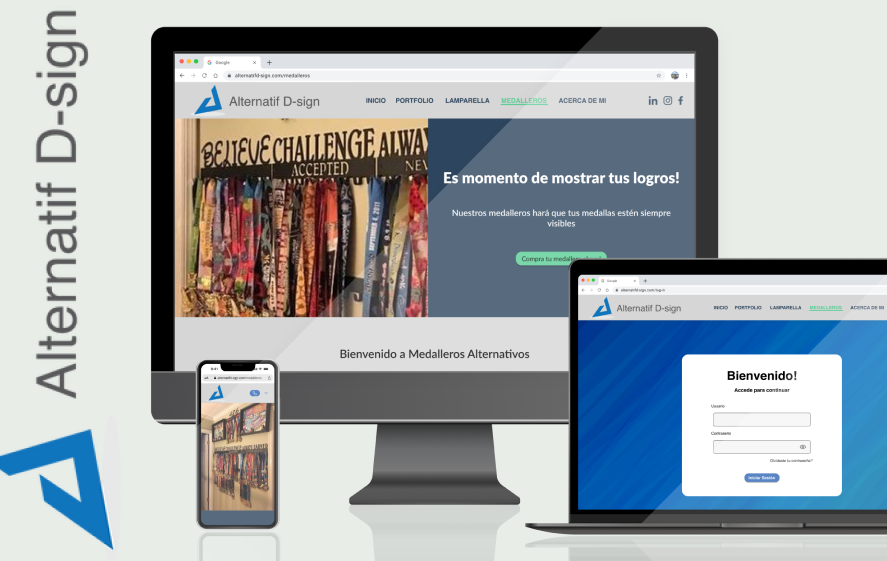 Presentación de portada de Alternatif D-Sign