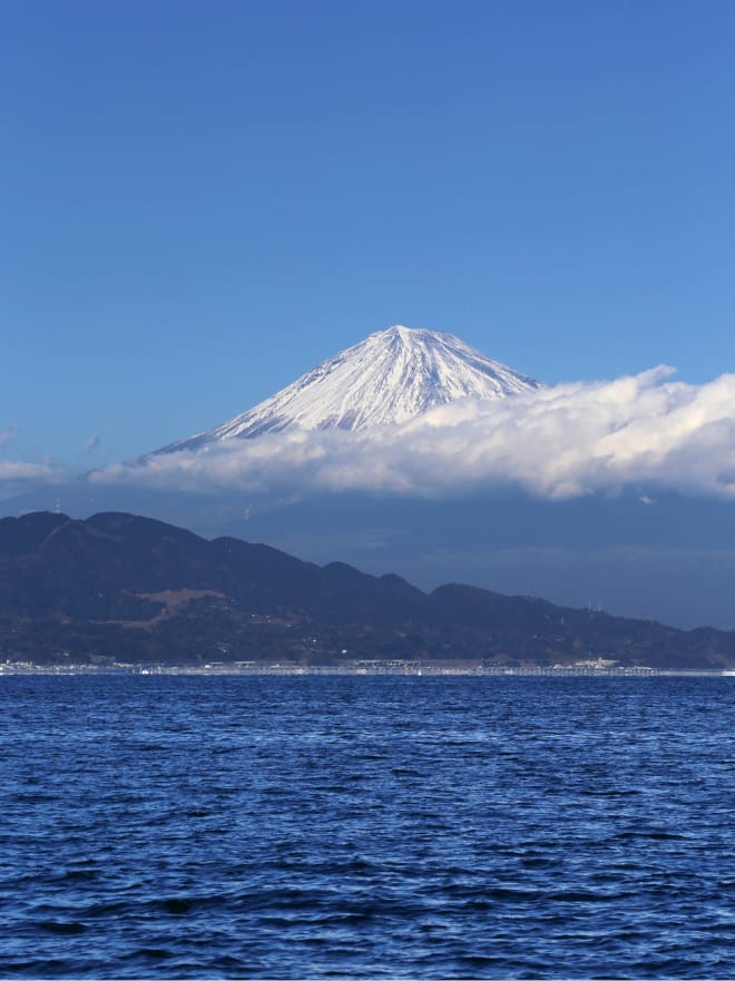 富士山と駿河湾