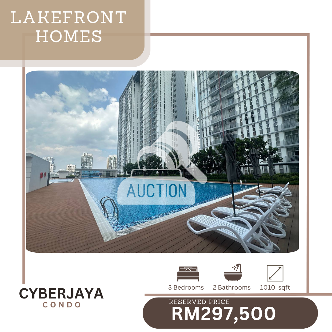 [LELONG] Lakefront Homes 24% Below Market Value