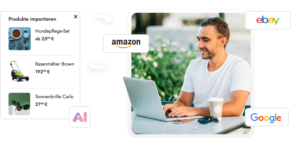 CloudCart Dropshipping seite erstellen