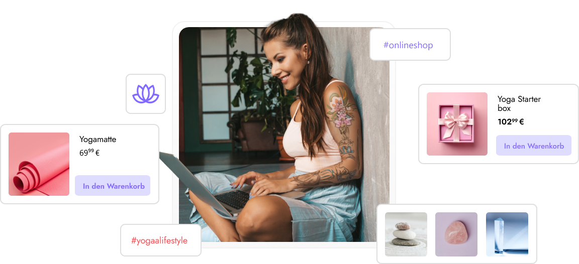 CloudCart fashion seite erstellen