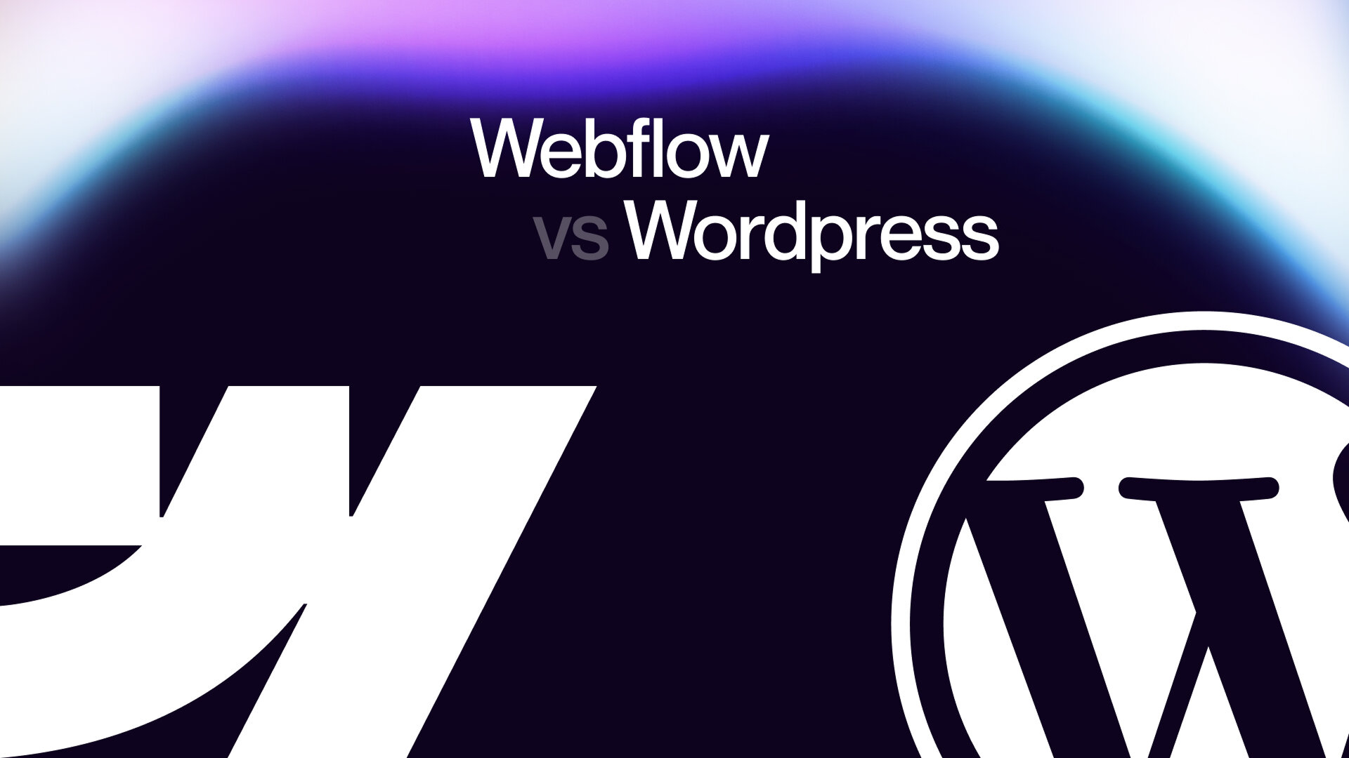 Webflow vs Wordpress conversie
