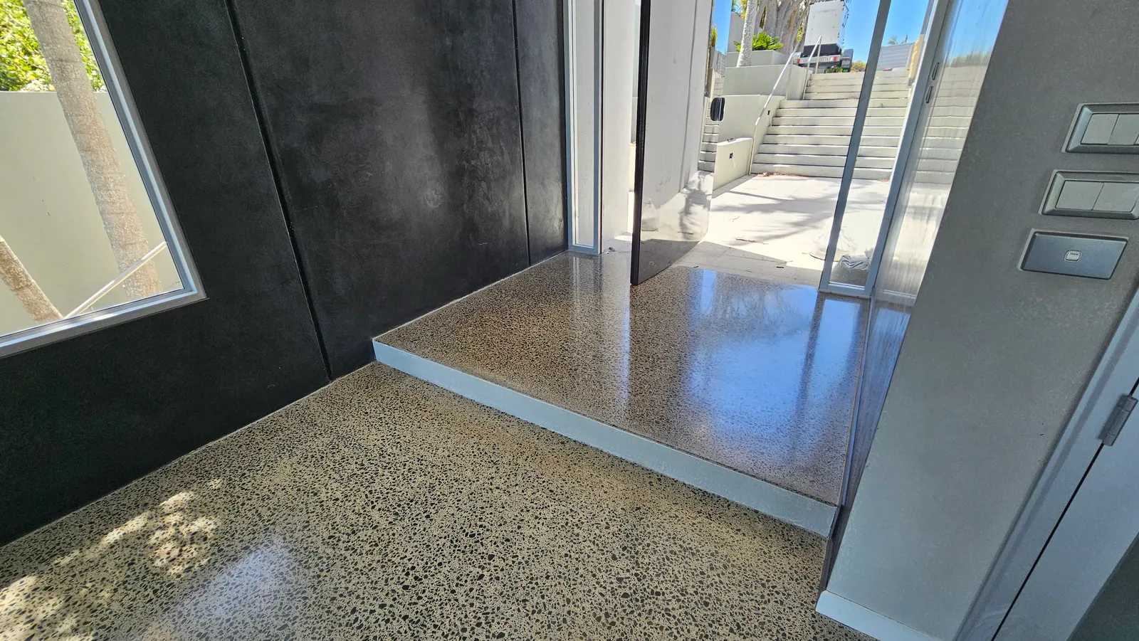Takapuna Multi-Area Polish - polished concrete floor