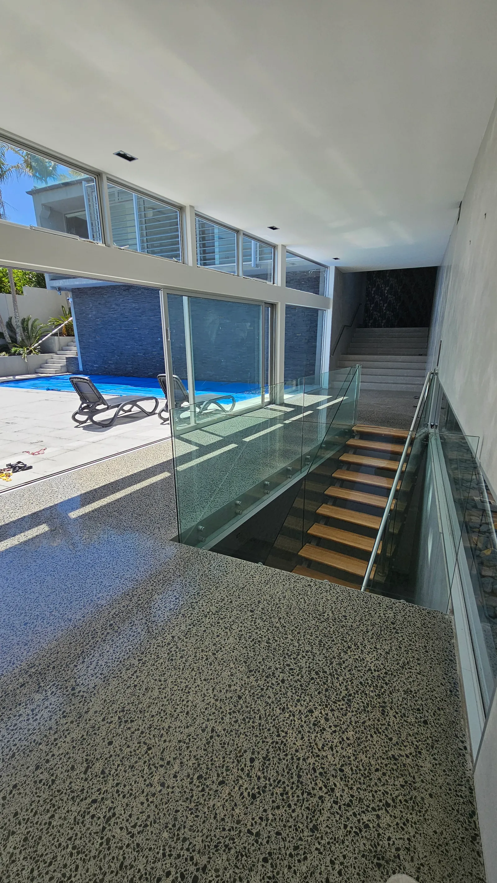Takapuna Multi-Area Polish - polished concrete floor