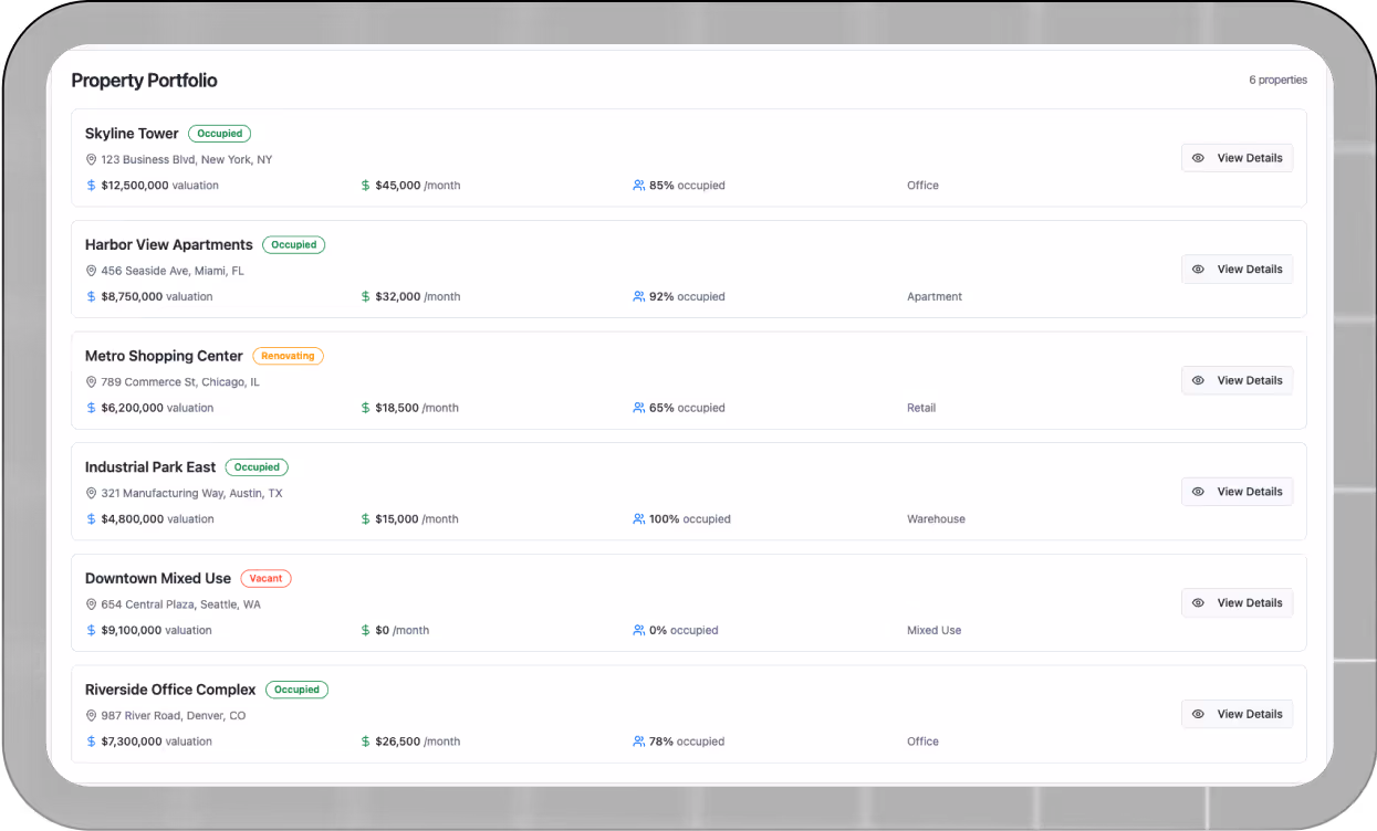 Clean table of data