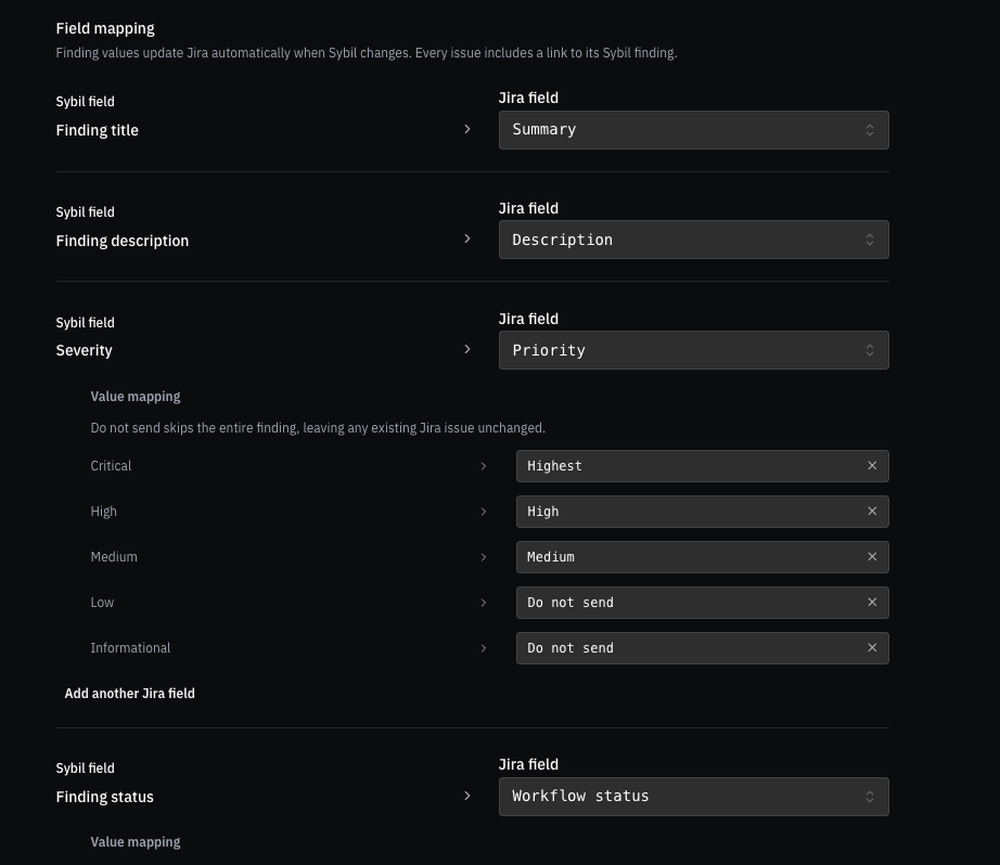 Set up custom mapping for finding attributes to best suit your Jira workflows