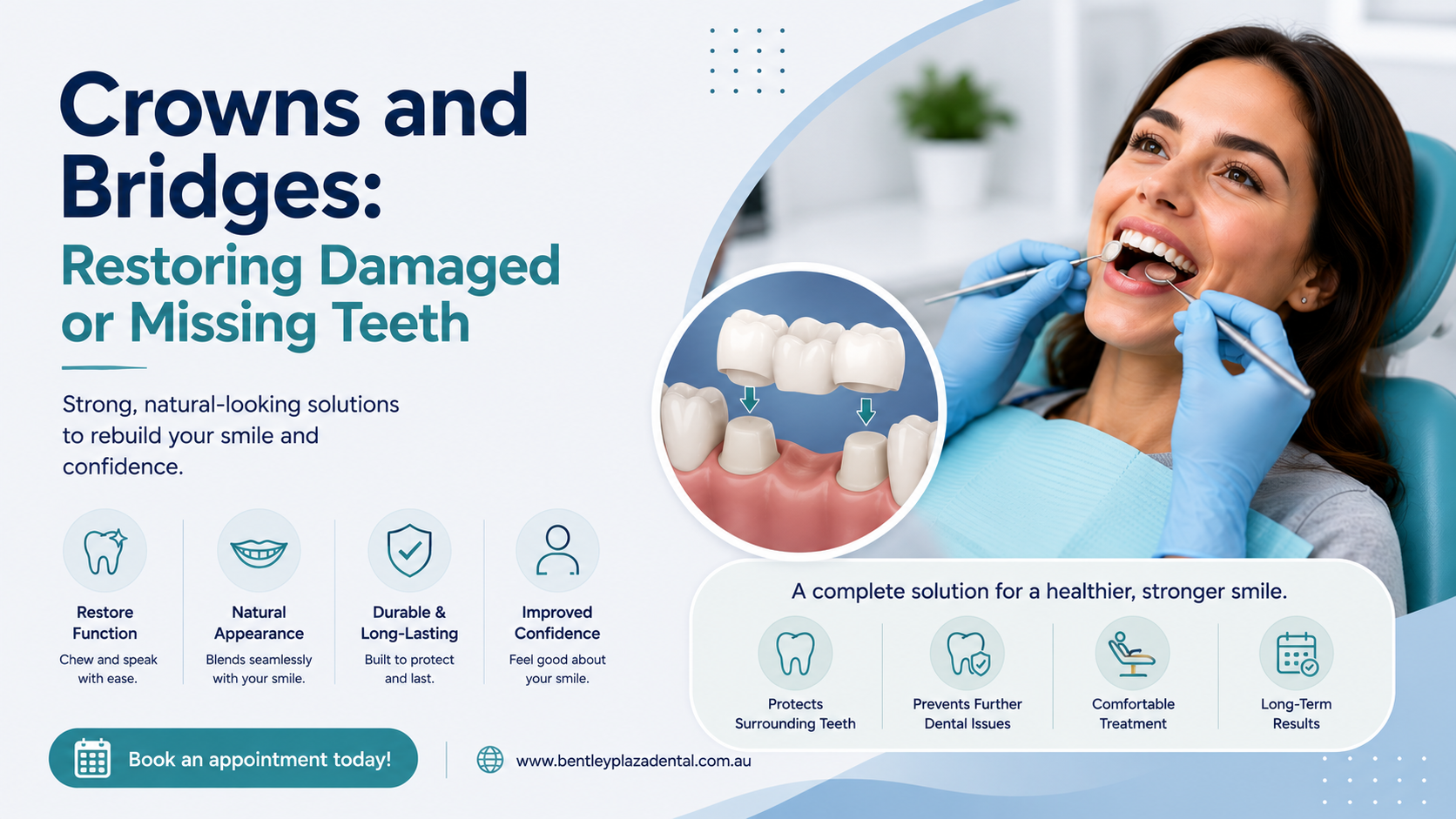Crowns and Bridges: Restoring Damaged or Missing Teeth