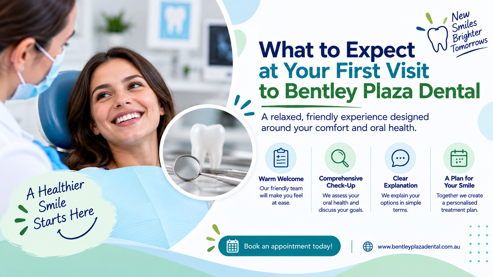 What to Expect at Your First Visit to Bentley Plaza Dental