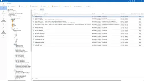 Screenshot of AWS Data Explorer