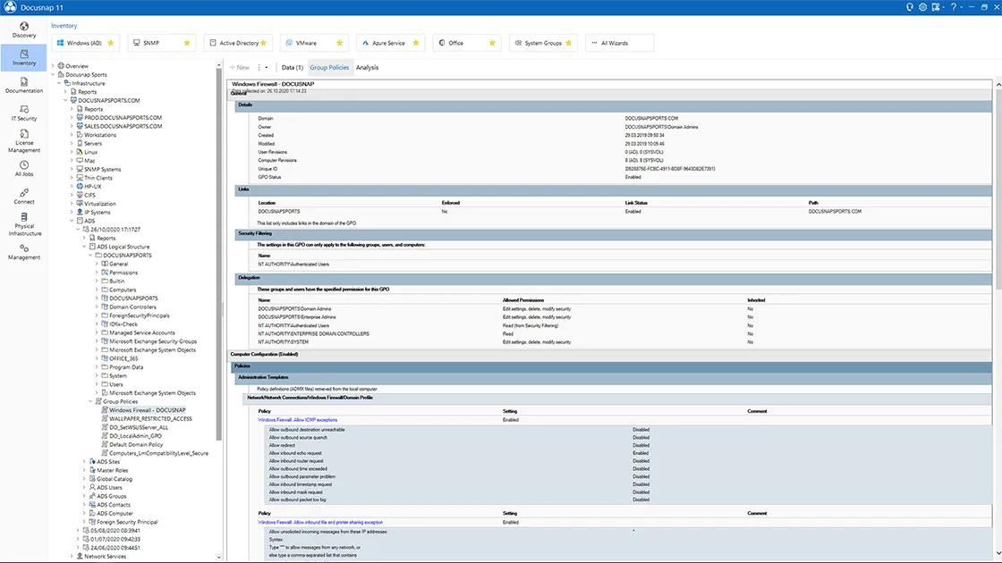 Active Directory logical structure