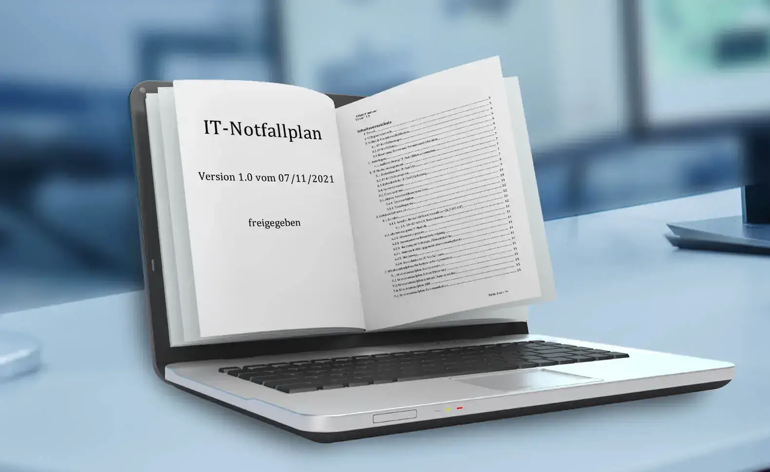 Notfallhandbuch und Notfallplan immer zur Hand