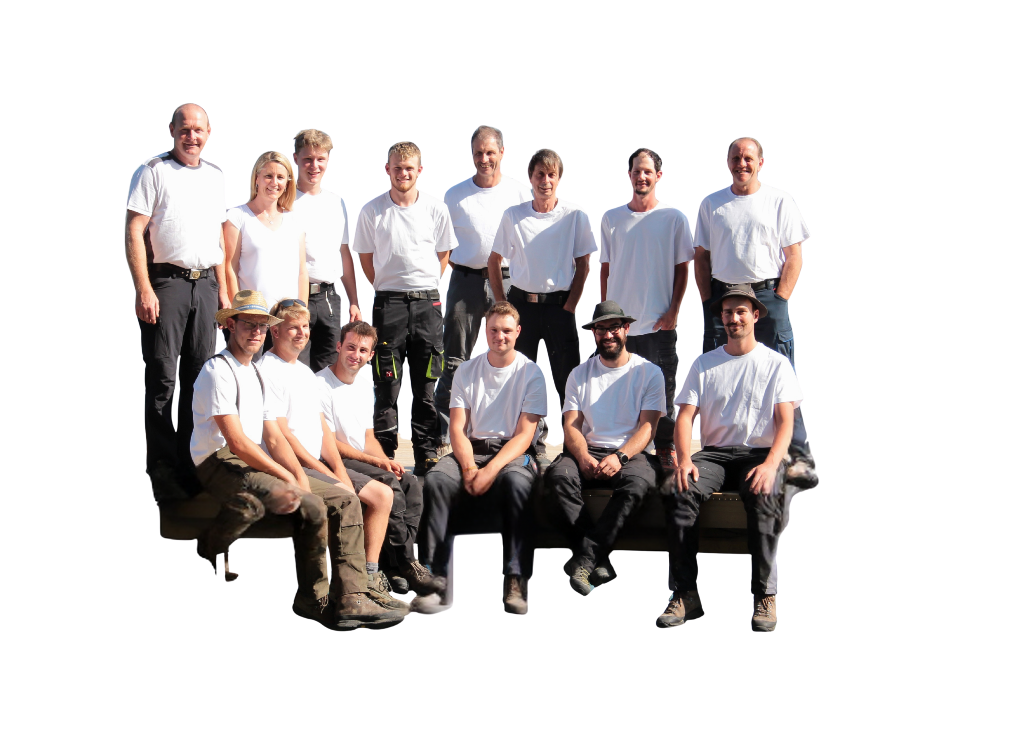 Team der Zimmerei Brennauer