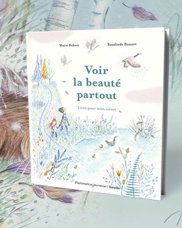 Voir la beauté partout, premier album jeunesse de Marie Robert, cofondatrice d'Esclaibes International Schools