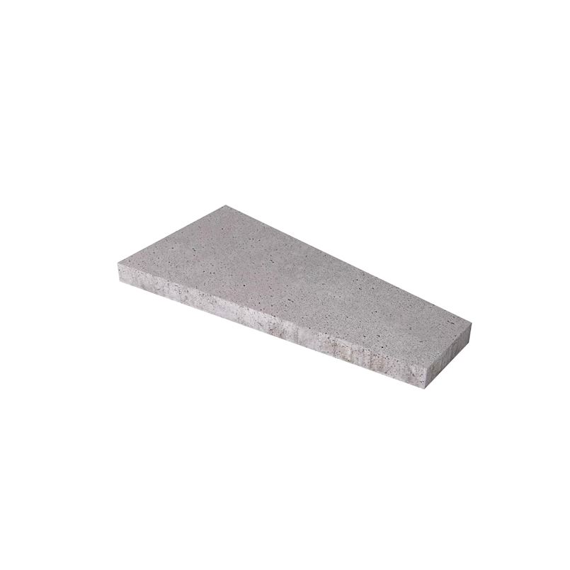 Schellevis® Trapezium 120x60/30x8 cm Grijs