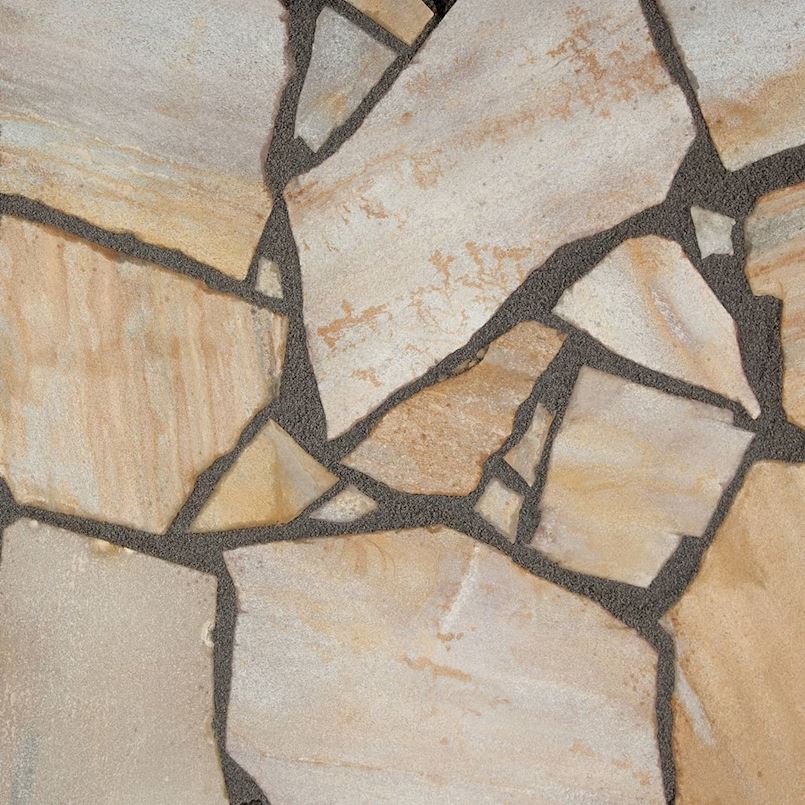 Flagstone Rio Sunrise geel 1,3-2,5 cm (ca. 40 kg/m²)