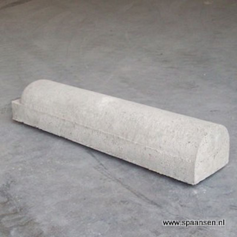 Stootband 95x20x17 cm 1x rond Grijs