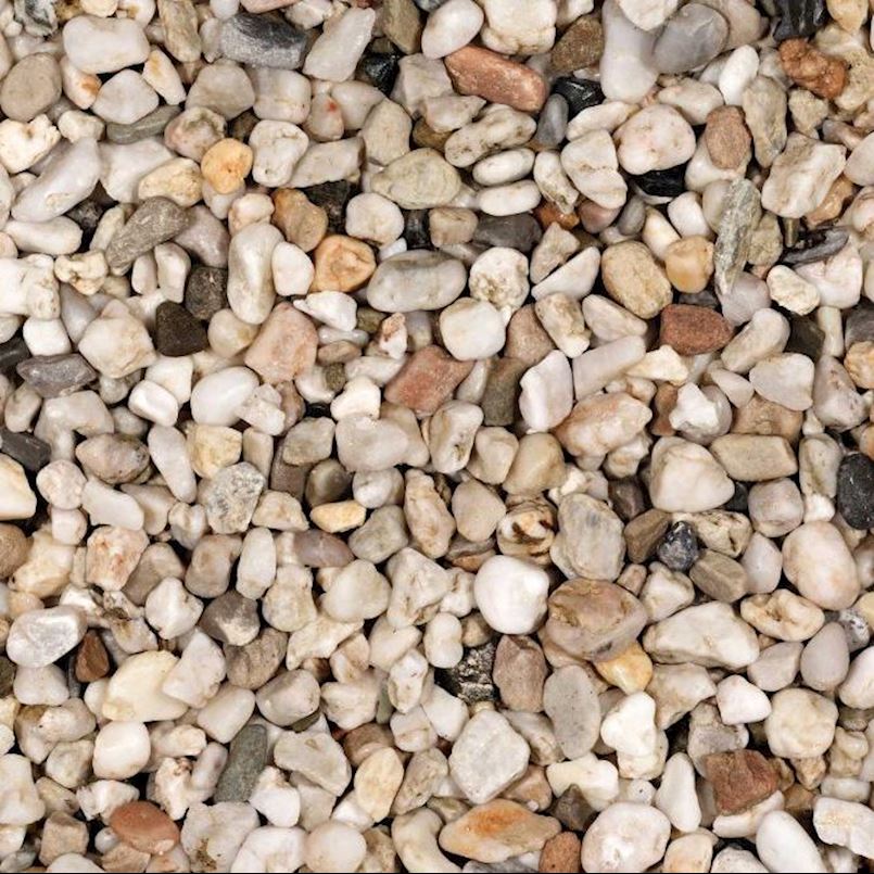 Witte Kwartskiezel 4-8 mm naturel 20 kg