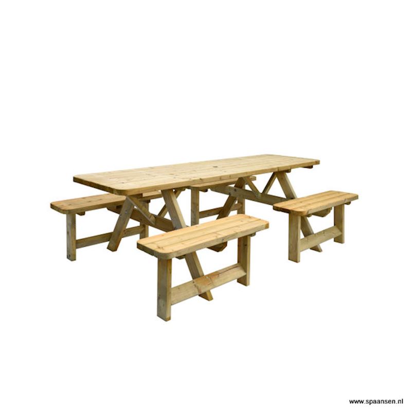 Picknicktafel Family bladmaat 240x70 cm