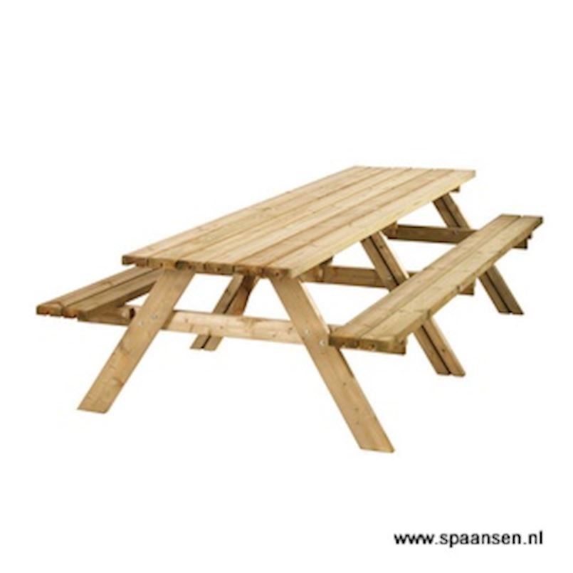 Picknicktafel groot Lange Jan 300x70 cm