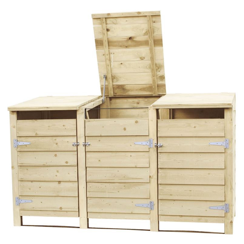 Containerkast NE Vuren Tripel 224,5x91x129 cm